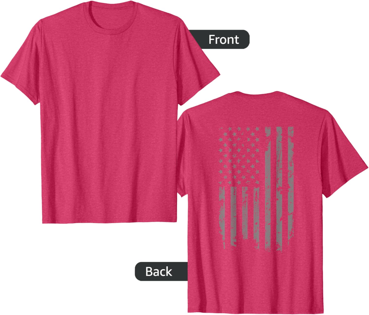 Vintage Distressed American Flag T-Shirt for Stylish Freedom Lovers - 5