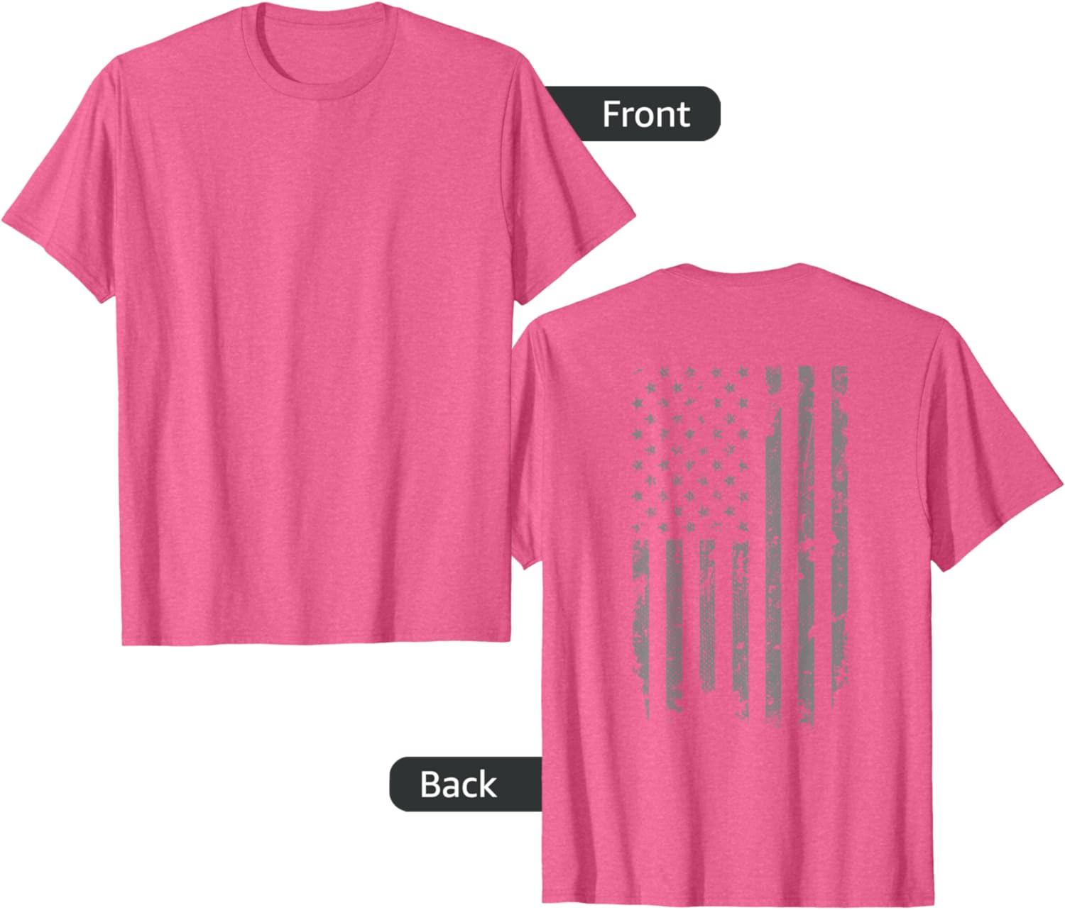 Vintage Distressed American Flag T-Shirt for Stylish Freedom Lovers - 11