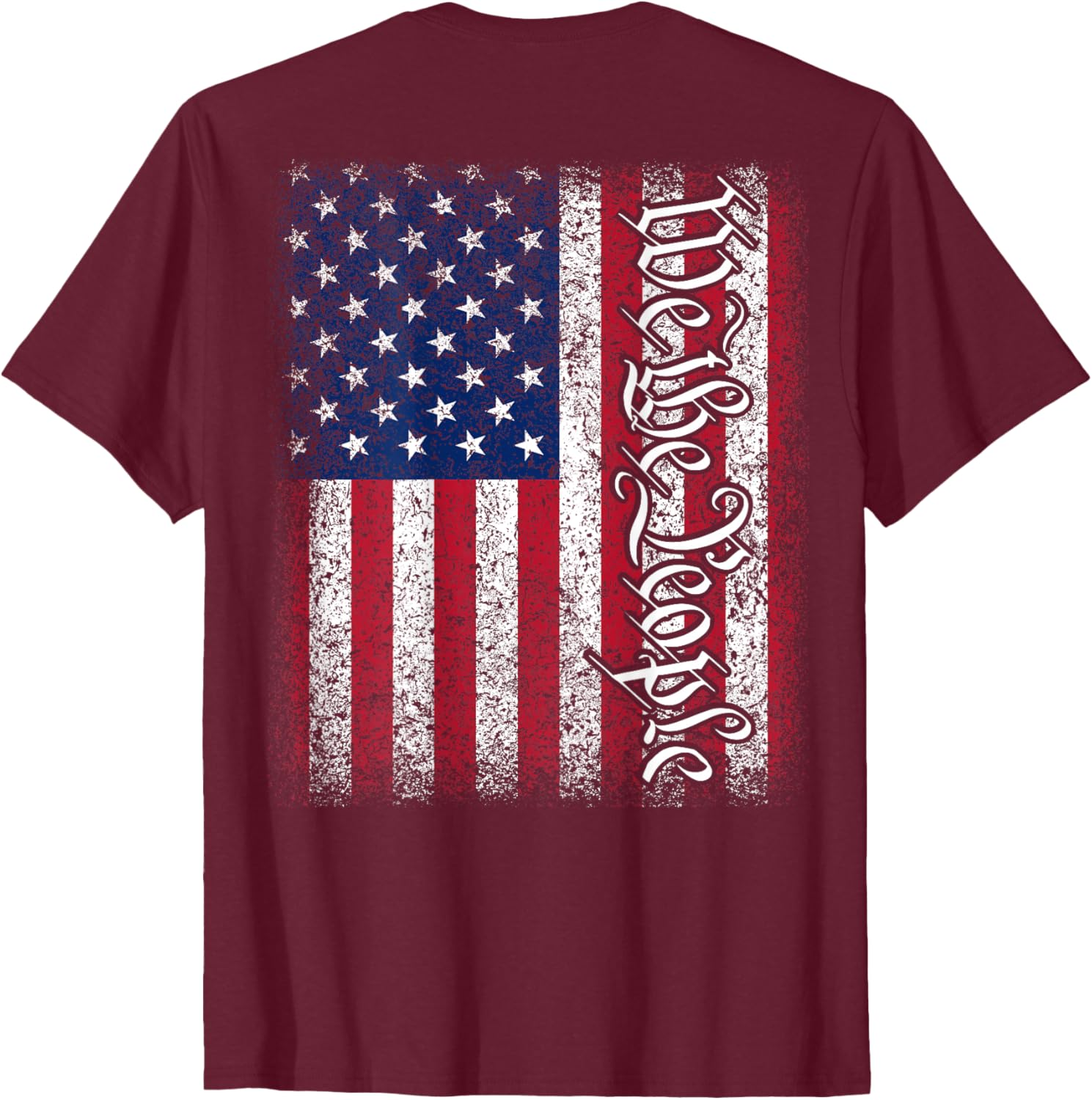 We The People Patriotic T-Shirt with American Flag Design for Proud Americans - 25