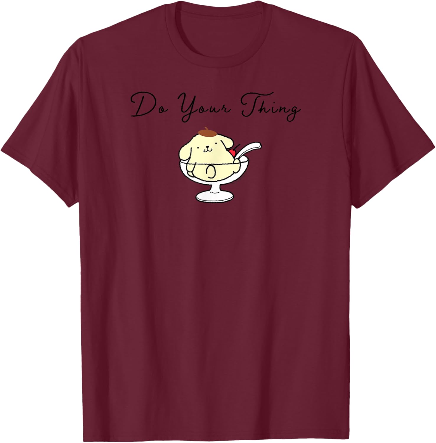 Pompompurin Do Your Thing T-Shirt Cute Character Apparel for Fans - 12