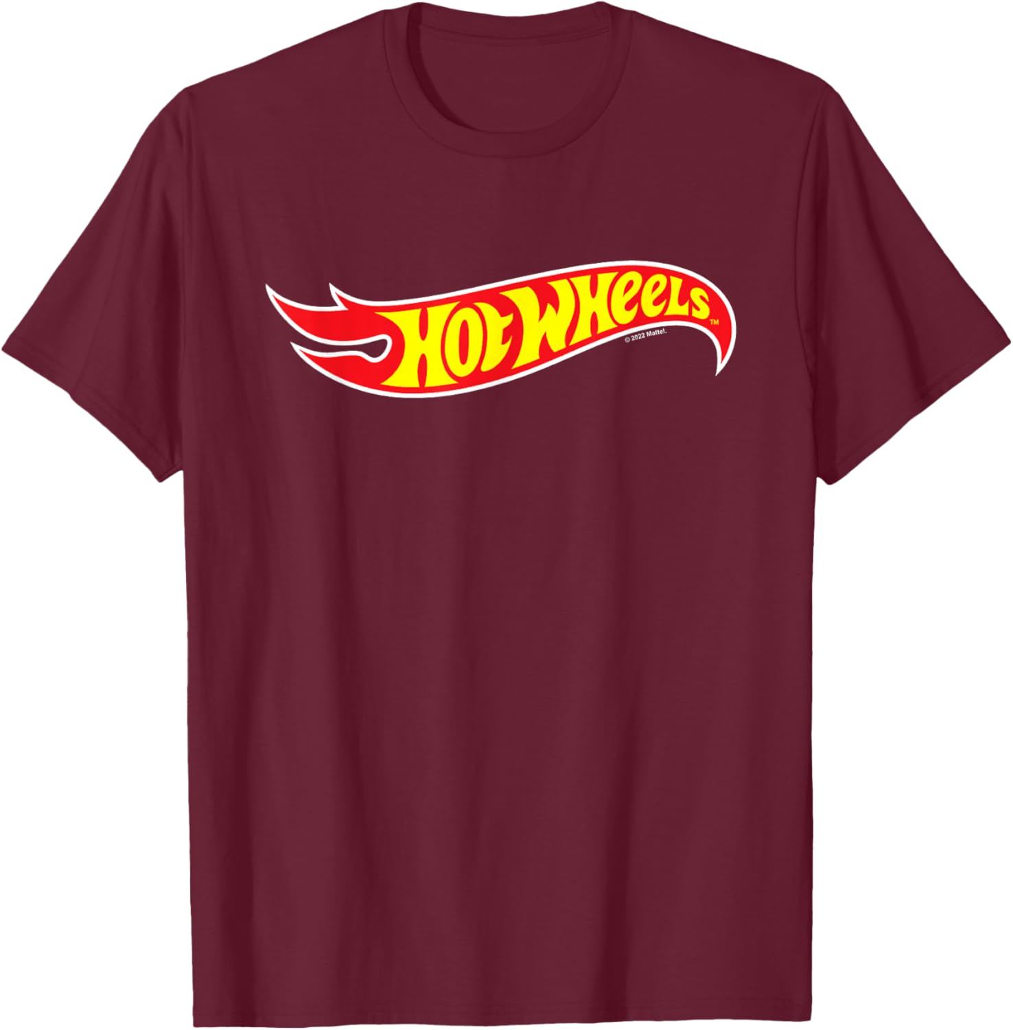 Hot Wheels Logo T-Shirt for Boys Unisex Classic Fit Short Sleeve Black - 2