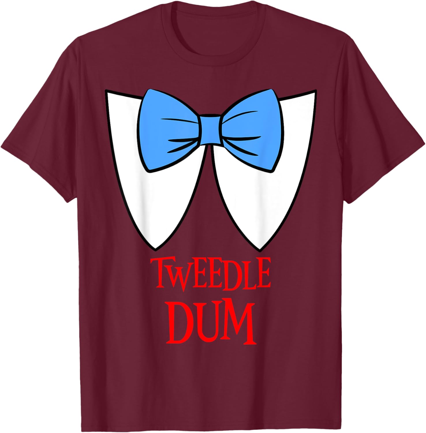 Tweedle Dum Costume T-Shirt for Halloween Fun Fairytale Looks - 3