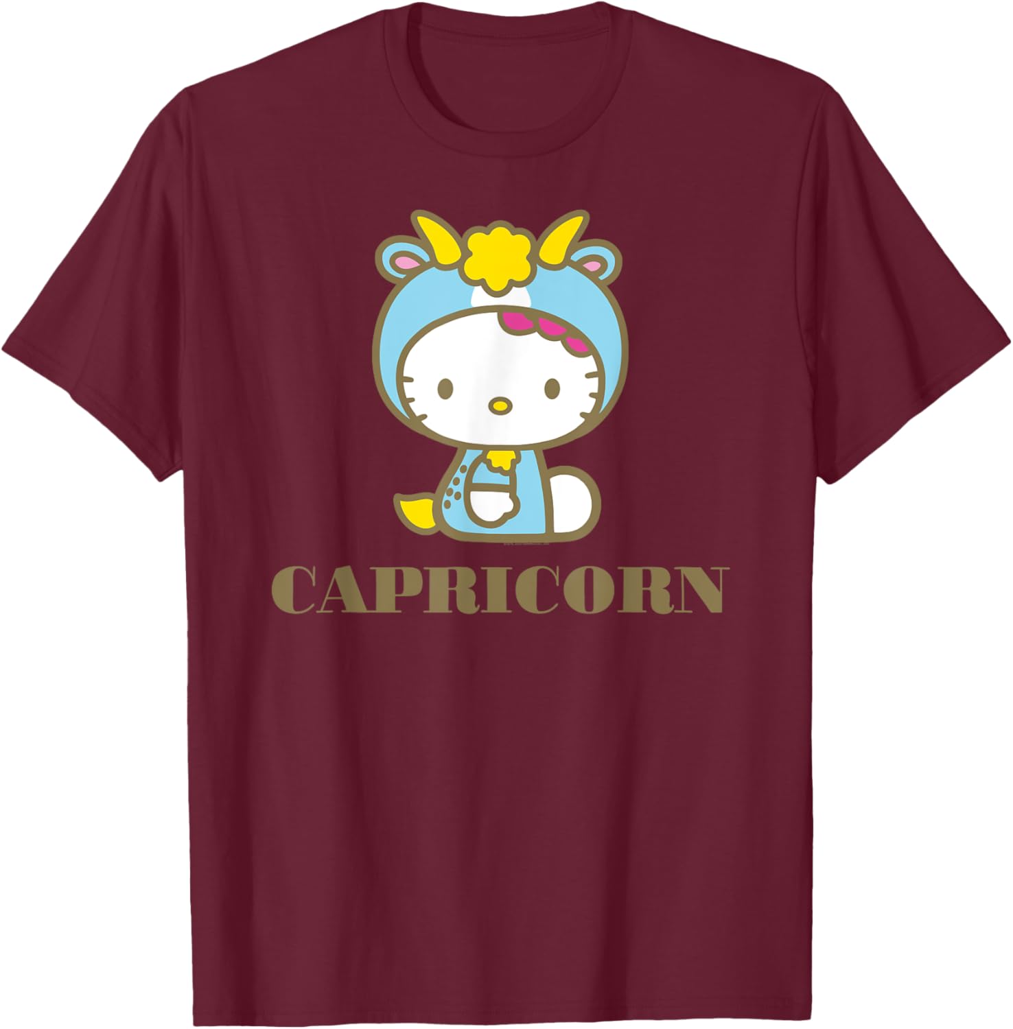 Hello Kitty Capricorn T-Shirt Cute Zodiac Sign Apparel for Fans - 2