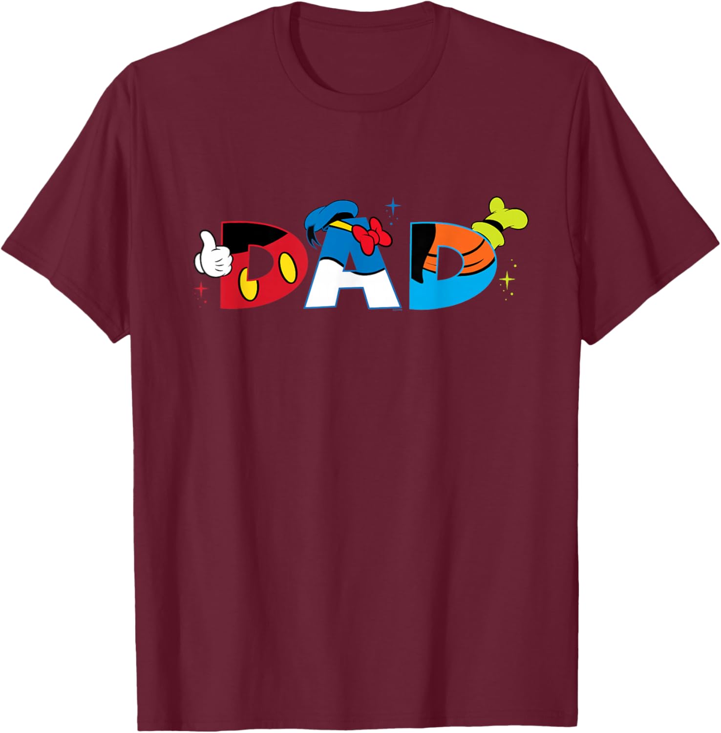 Mickey Mouse and Friends Dad T-Shirt Perfect for Father's Day Gifts - 6