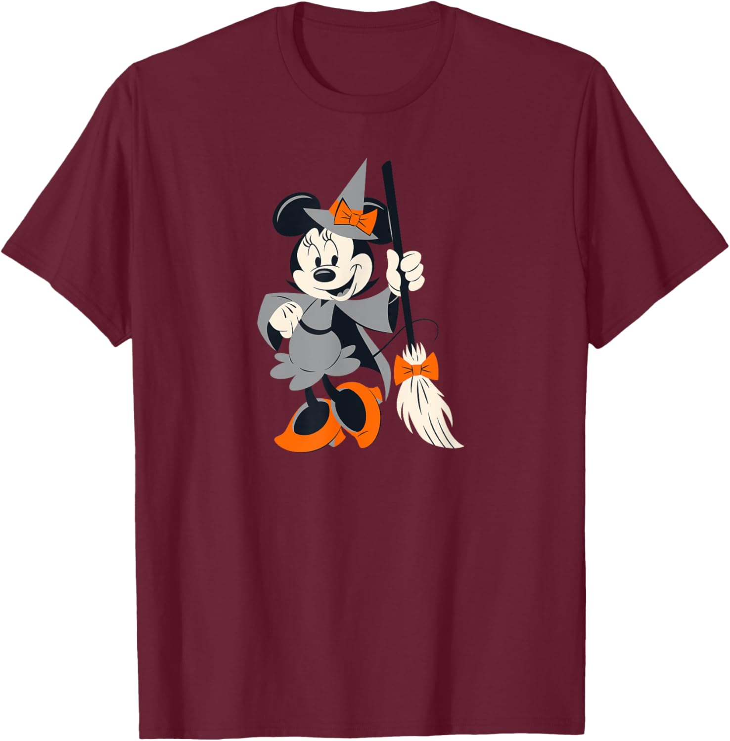 Disney Halloween Minnie Mouse Happy Witch T-Shirt for Fun Festivities - 7
