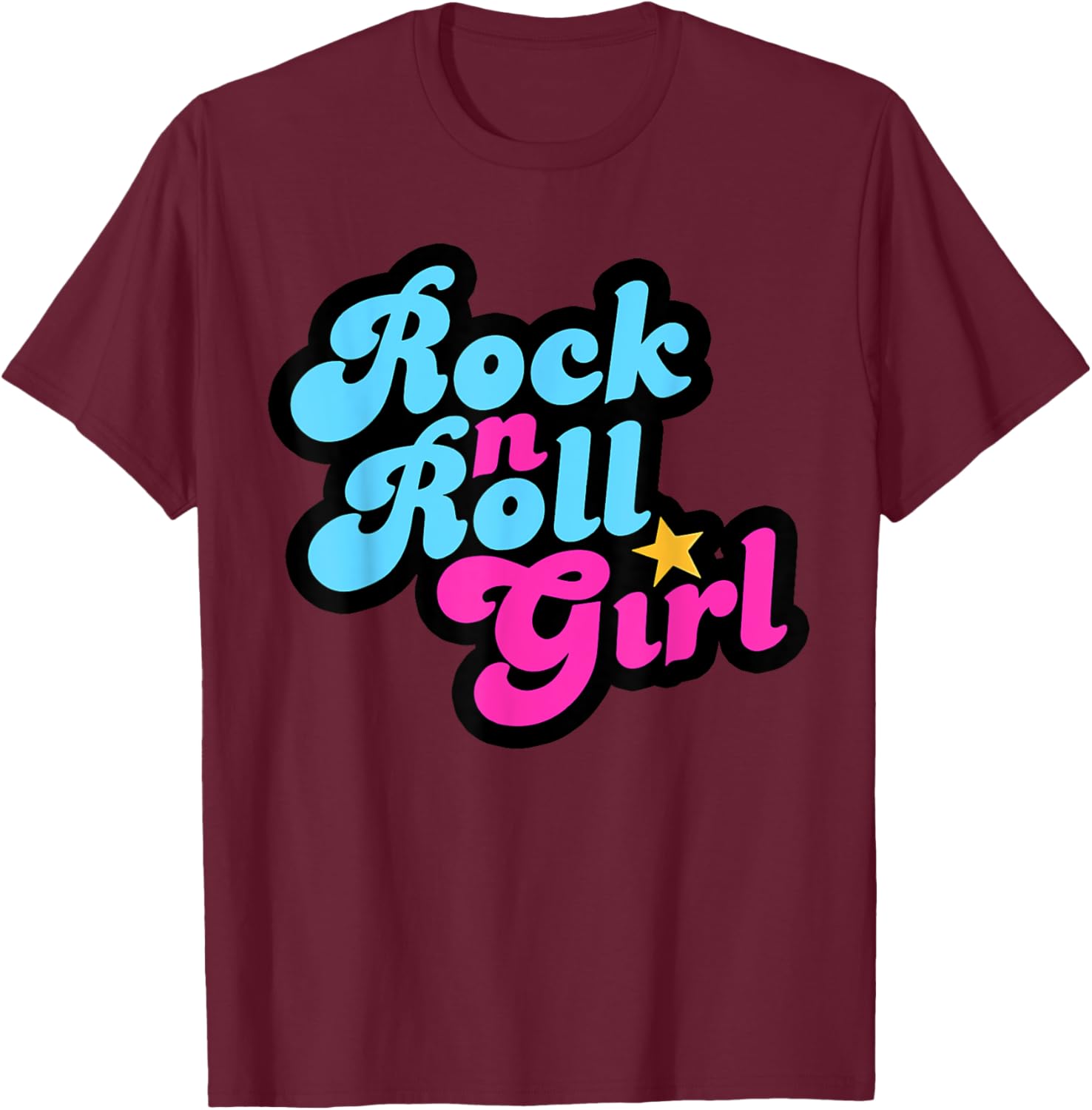 Rock N Roll Girl Halloween Costume T-Shirt for Women - Fun and Stylish Apparel - 14