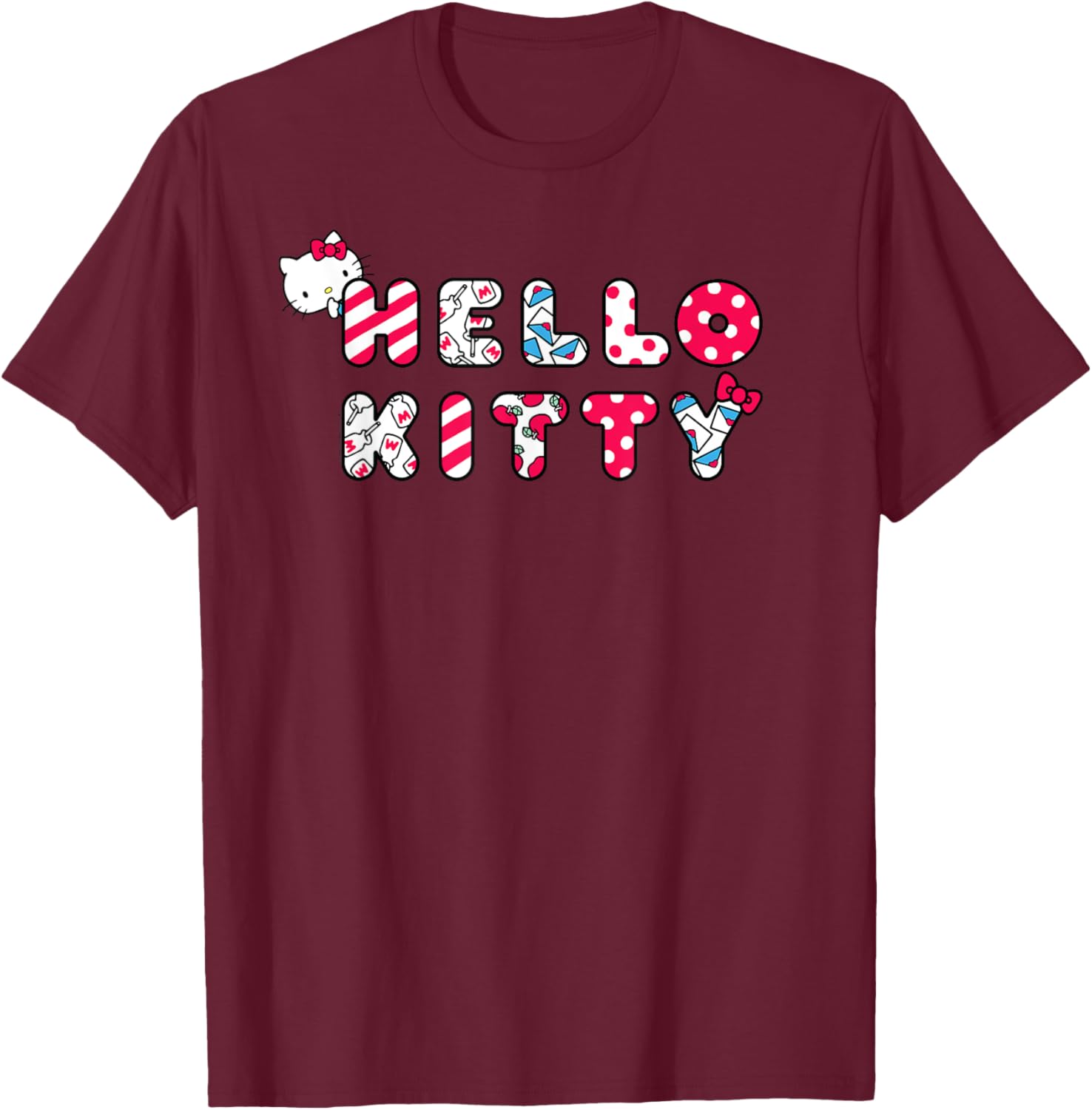Hello Kitty Retro Icons T-Shirt for Trendy Fans and Collectors - 16