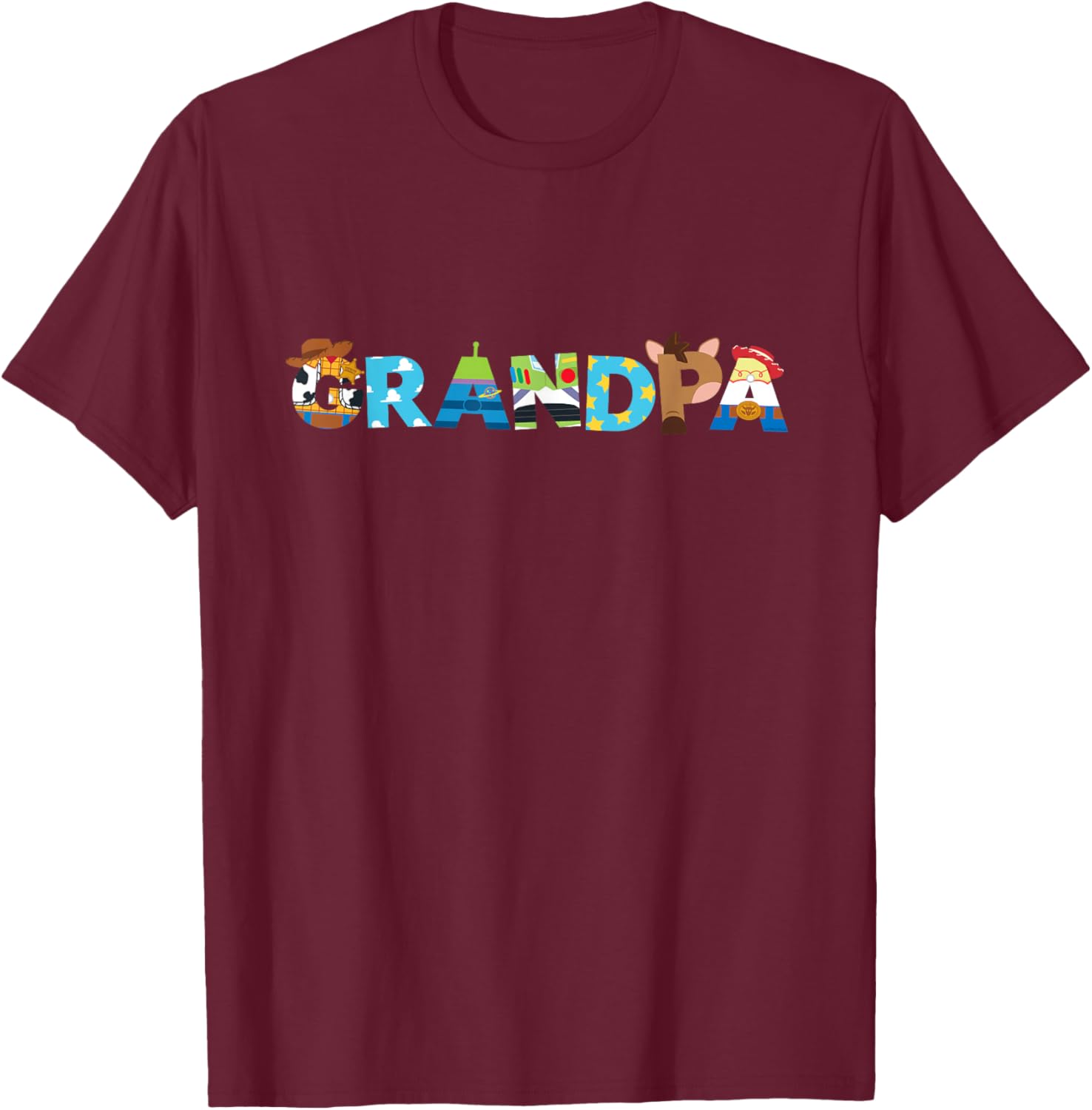 Toy Story Grandpa Family Trip Birthday T-Shirt for Kids and Adults - 14