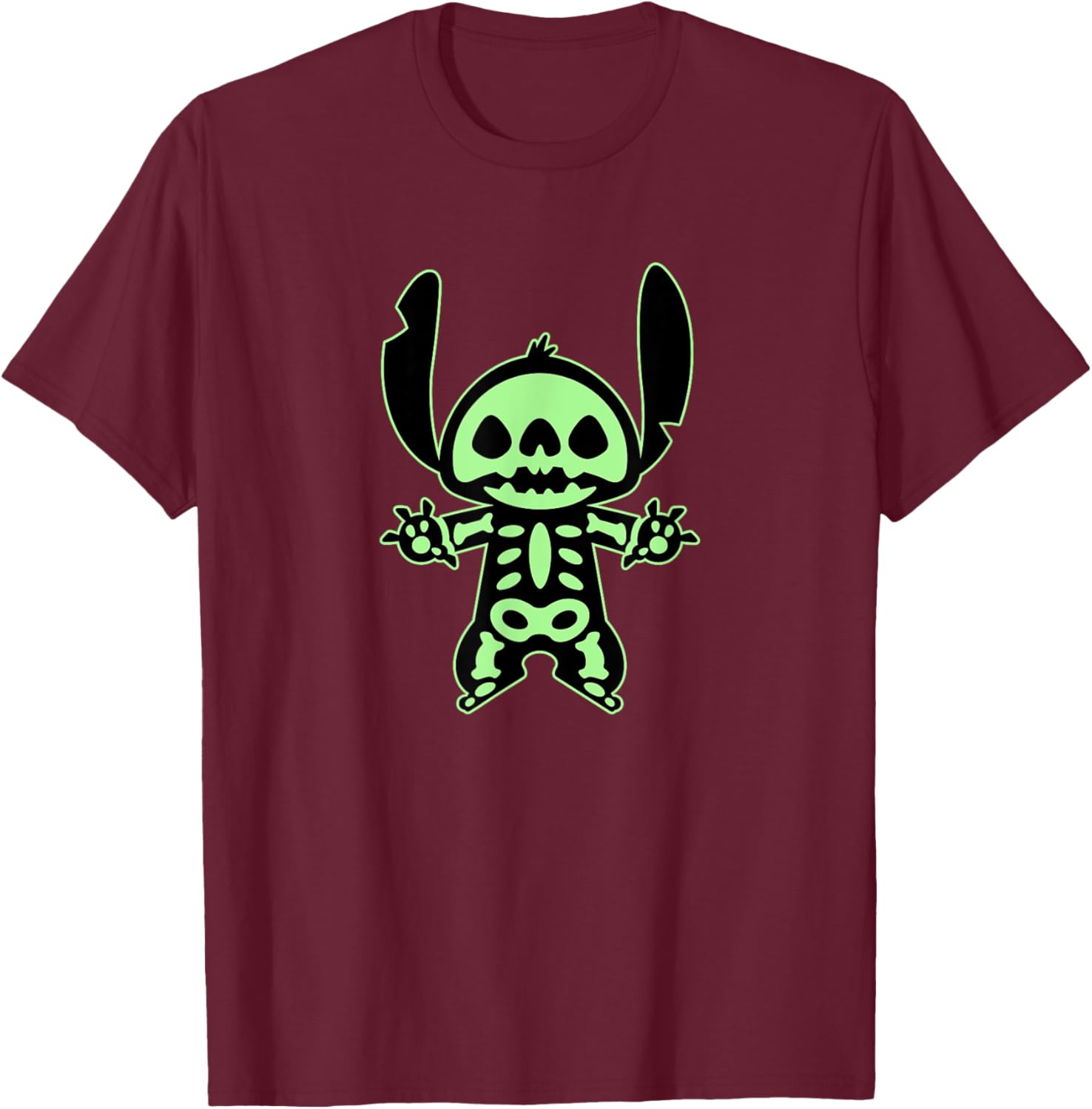 Halloween Neon Stitch T-Shirt for Fun Lilo & Stitch Fans - 8