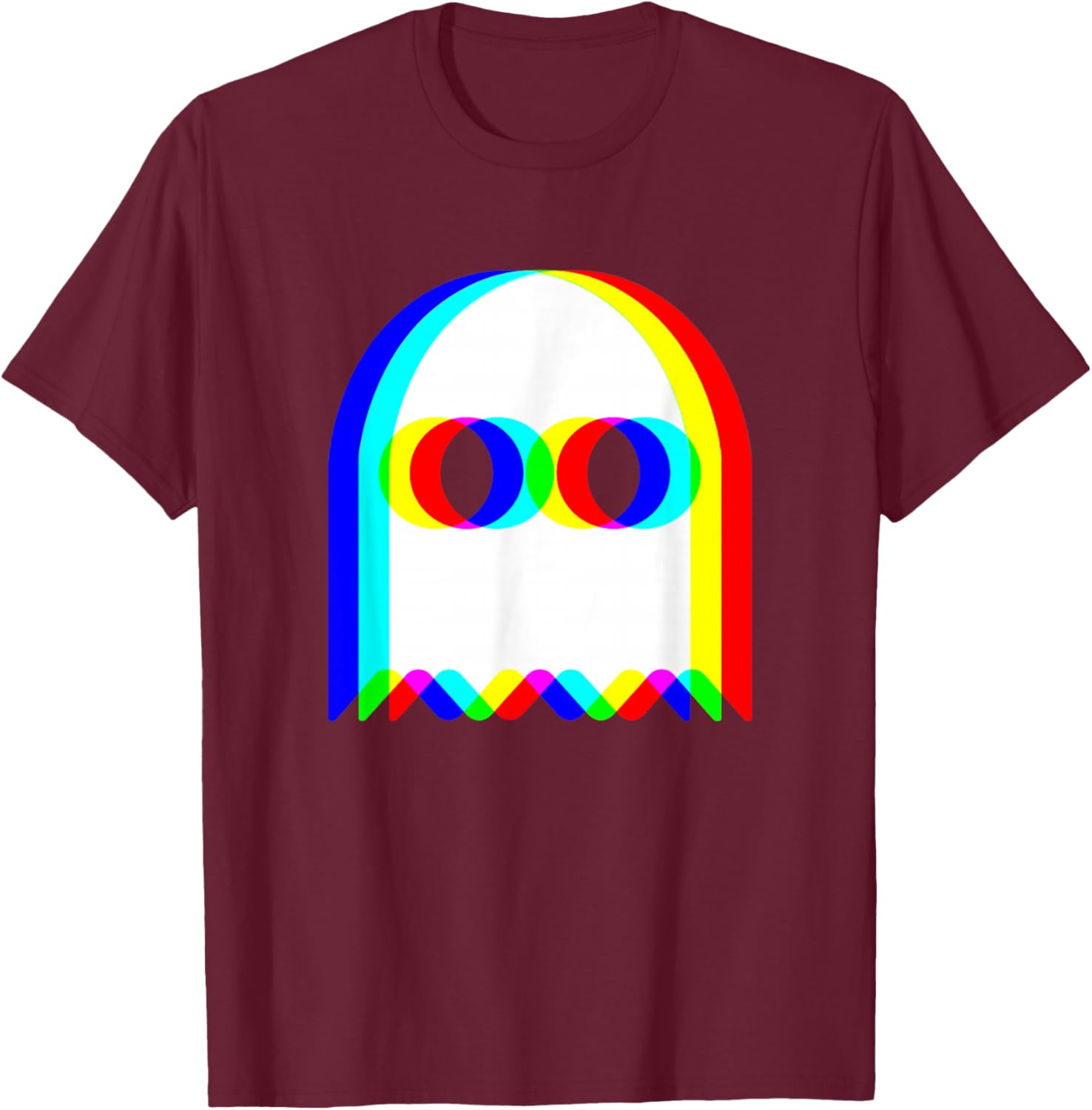 Funny Trippy Ghost Halloween T-Shirt for EDM Rave Party Fun - 23
