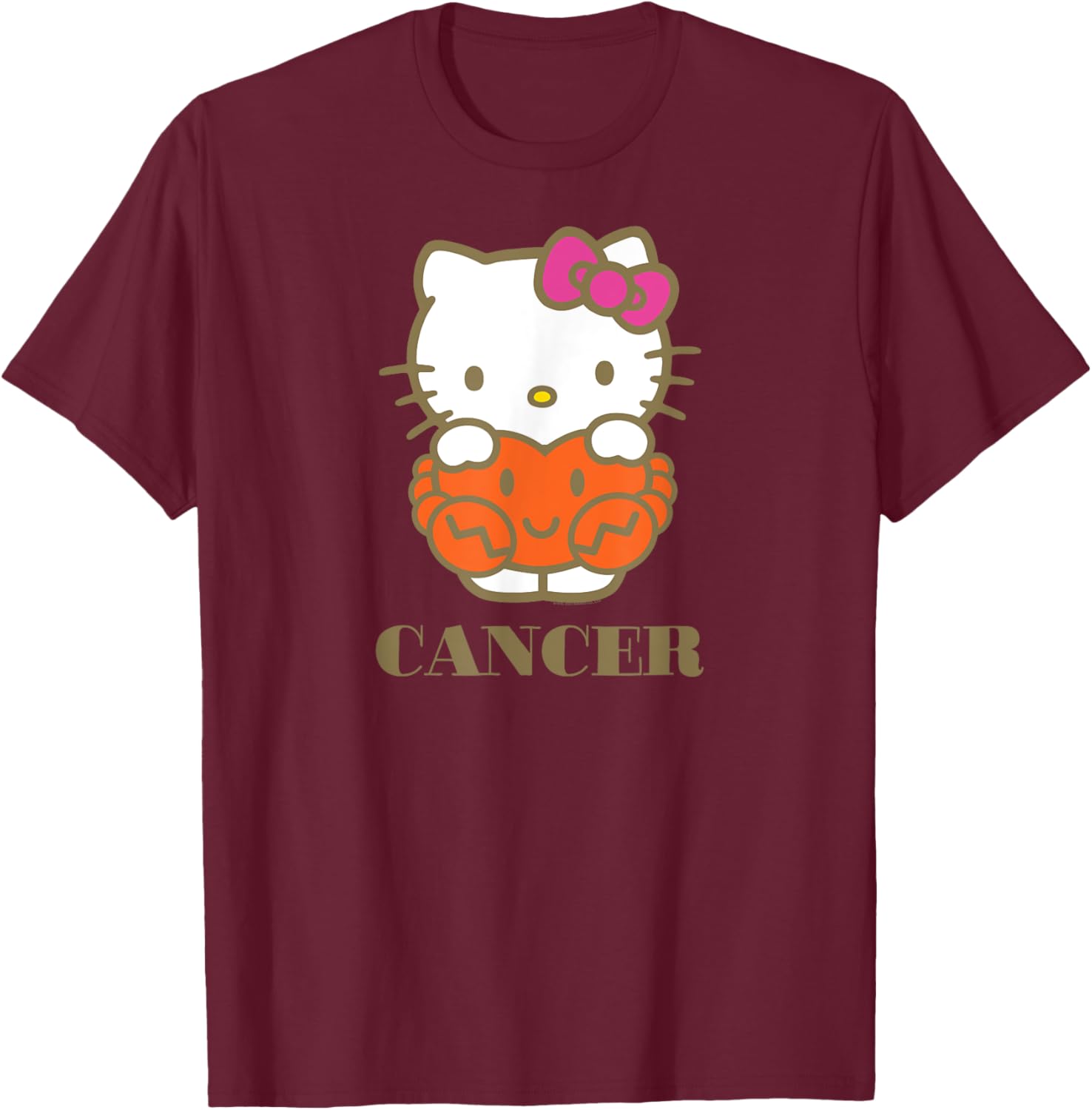 Cute Hello Kitty Zodiac Cancer T-Shirt for Stylish Fans and Collectors - 4