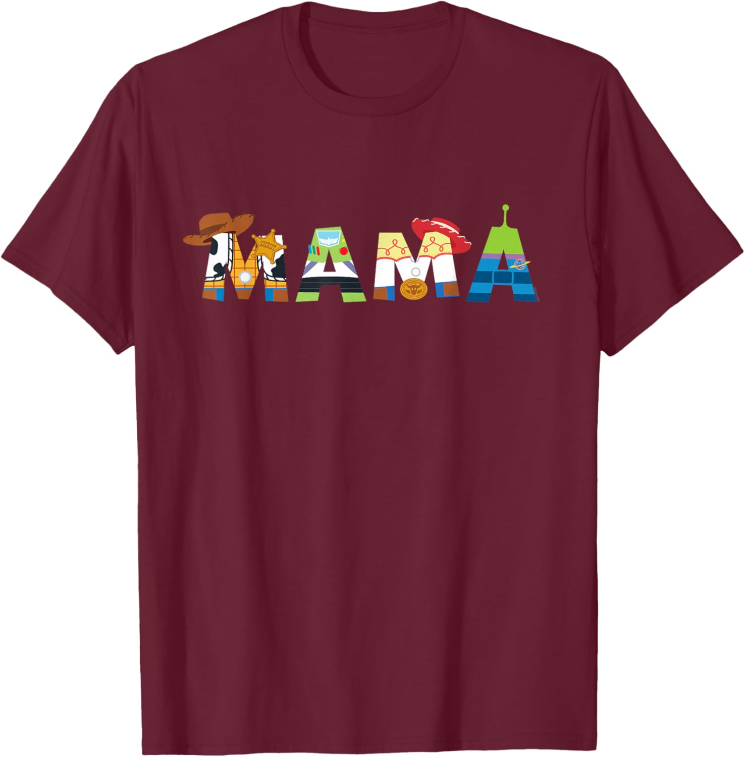 Disney Pixar Toy Story Mama T-Shirt Perfect for Mother's Day and Birthdays - 2