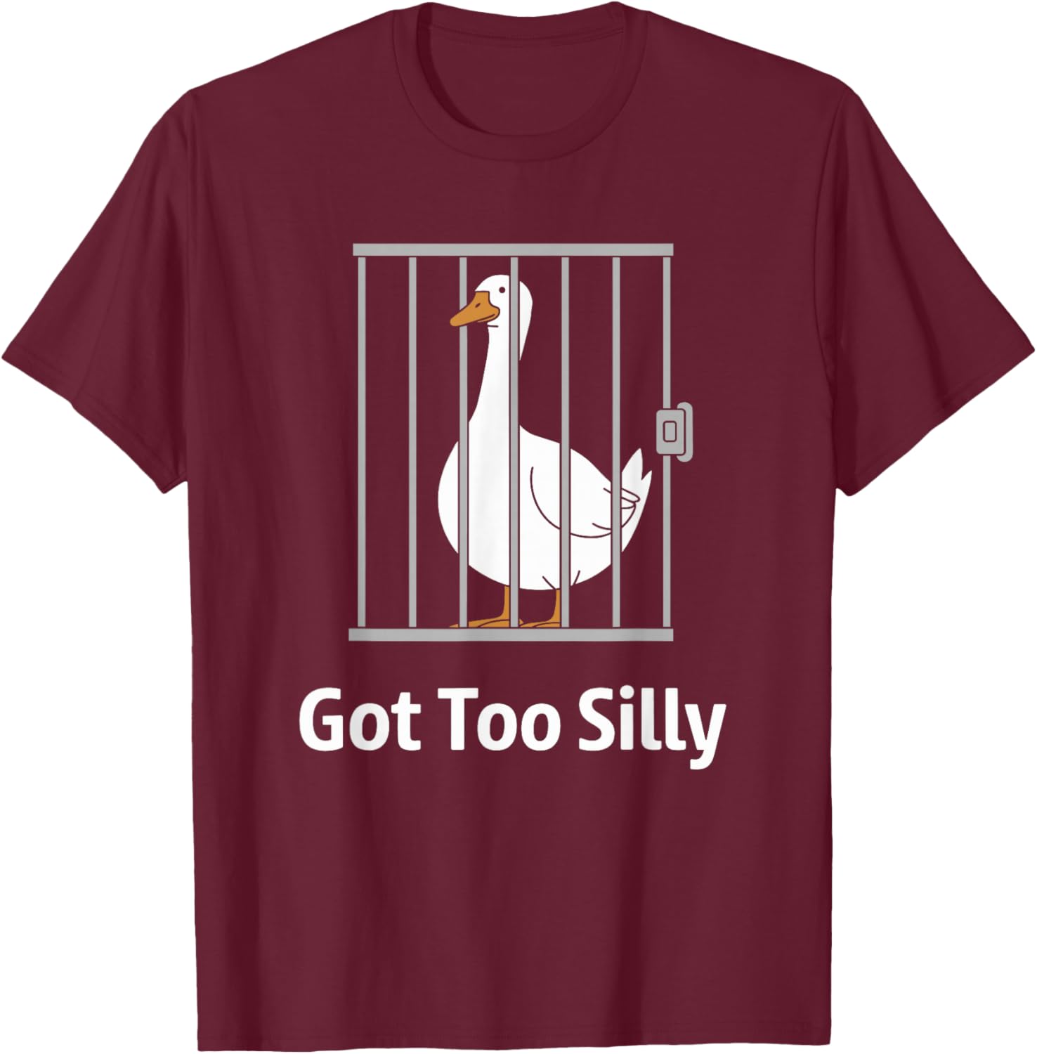 Funny Goose Pun T-Shirt for Animal Lovers – Got Too Silly Humor Shirt - 2