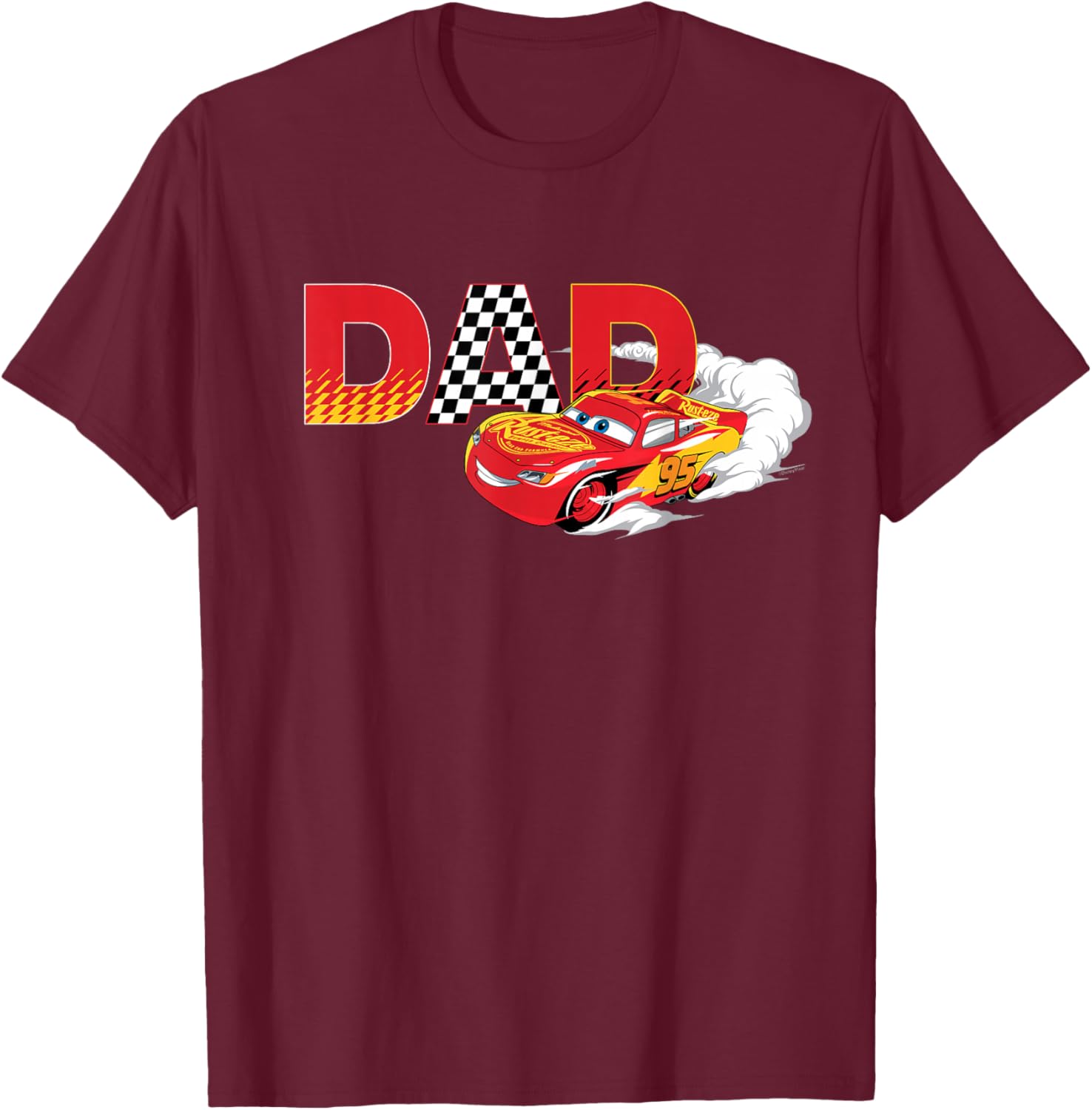 Disney Pixar Cars Dad Birthday Gift Father's Day T-Shirt for Him - 4