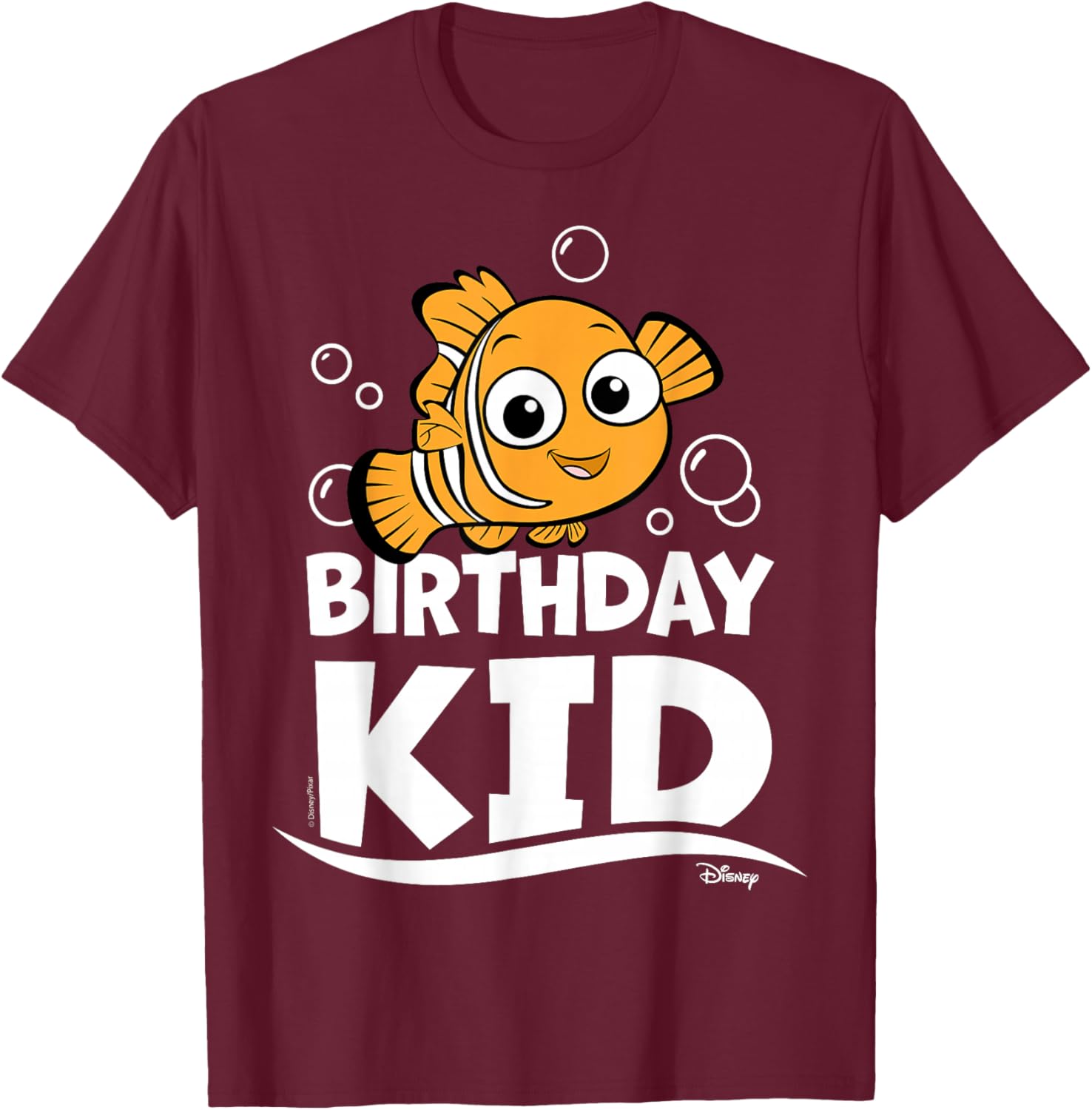 Adorable Finding Nemo Birthday Kid T-Shirt for Fun Celebrations - 9