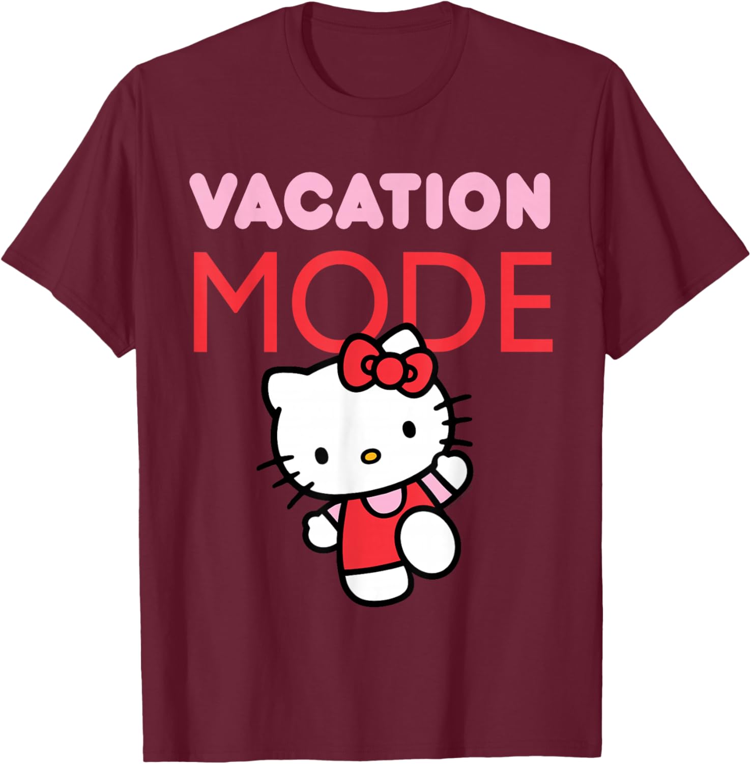 Hello Kitty Vacation Mode T-Shirt for Fun Summer Adventures - 16