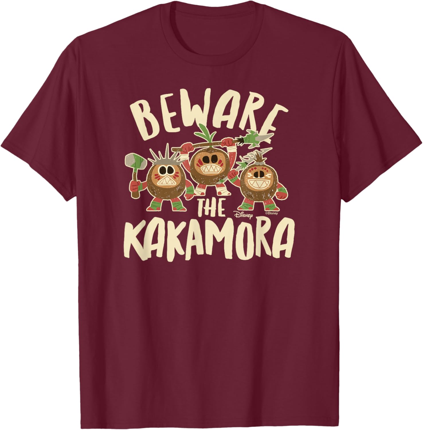 Moana Beware The Kakamora T-Shirt Fun Disney Apparel for Kids and Adults - 8