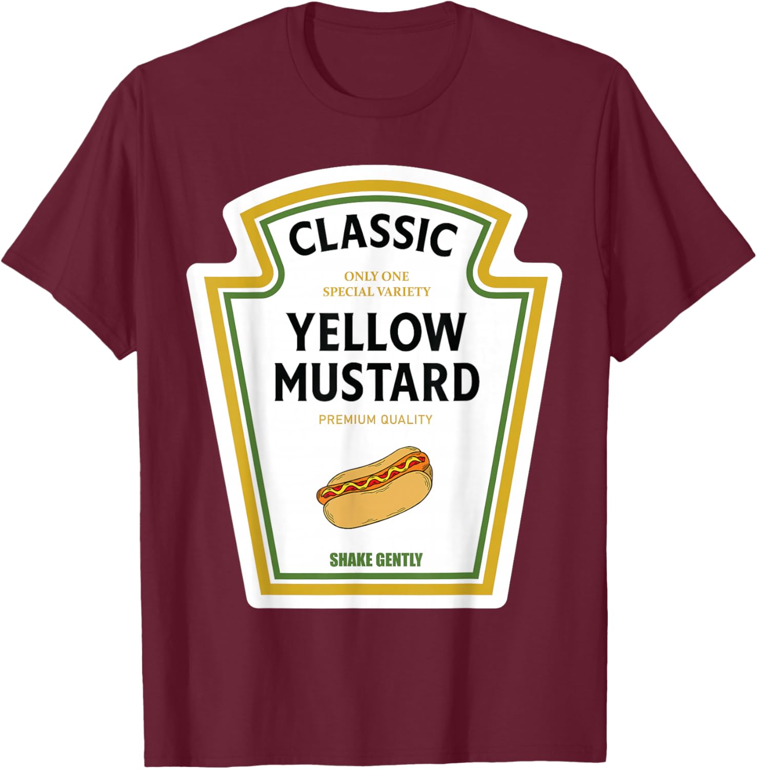 Mustard Halloween 2024 Family Matching Ketchup T-Shirt Costume - 4