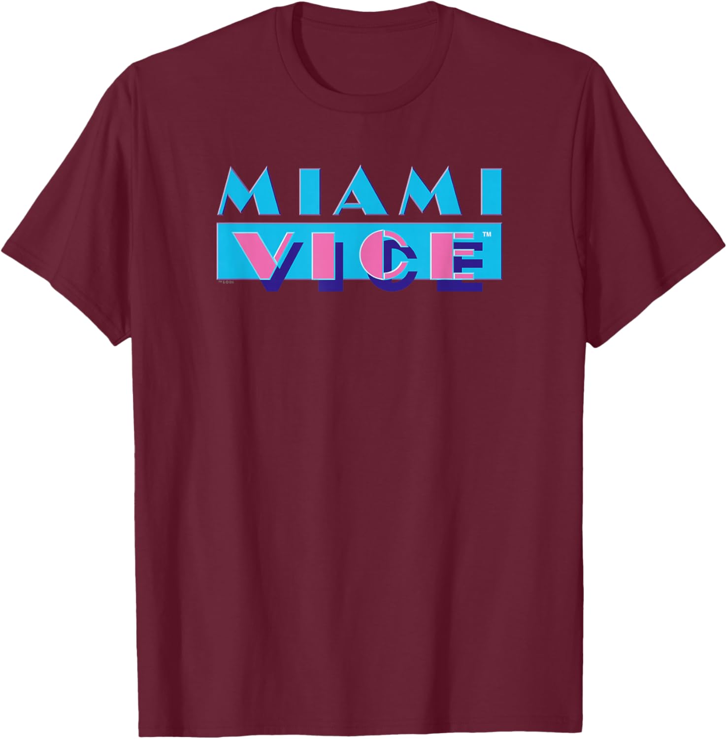 Miami Vice Retro Logo T-Shirt for Stylish Fans of the Classic Series - 9