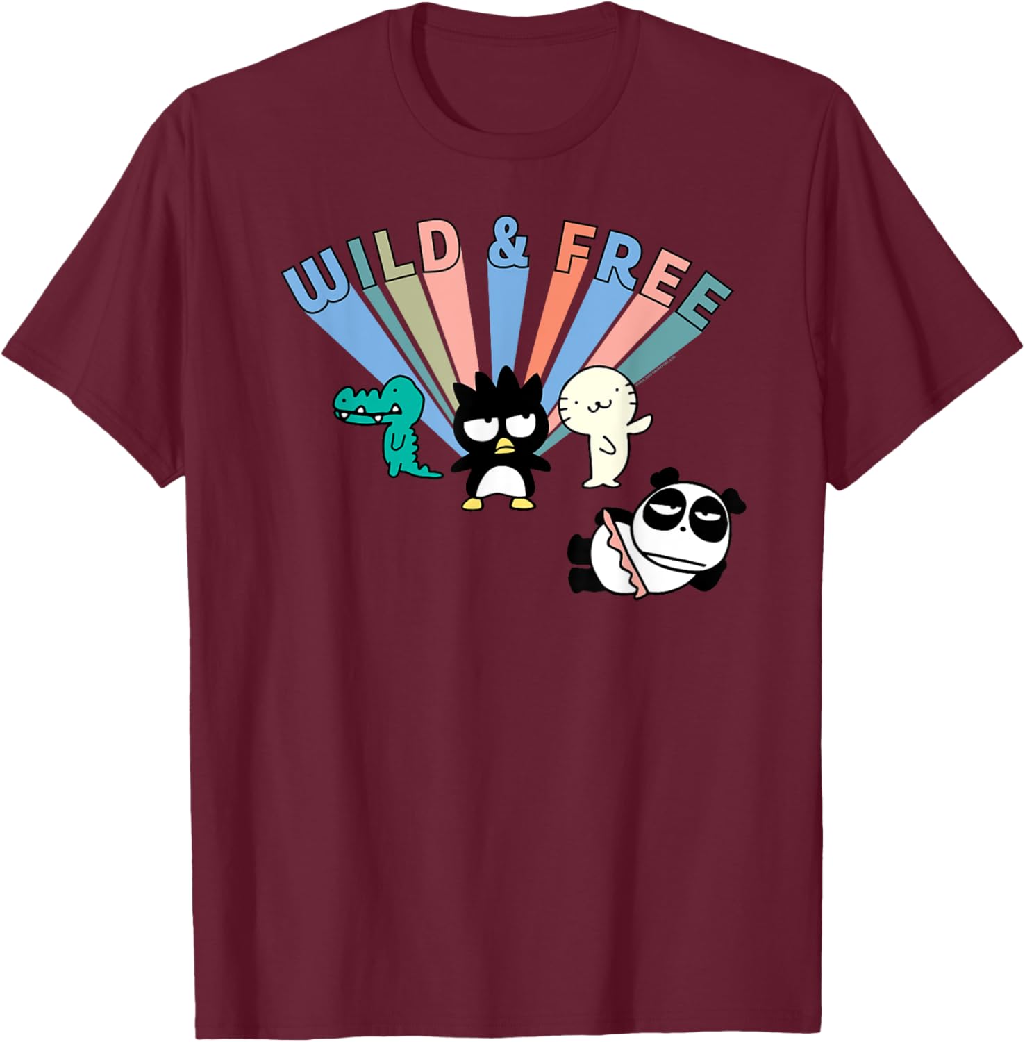 Badtz-Maru Wild and Free T-Shirt - Cute Graphic Tee for Fun Outfits - 16