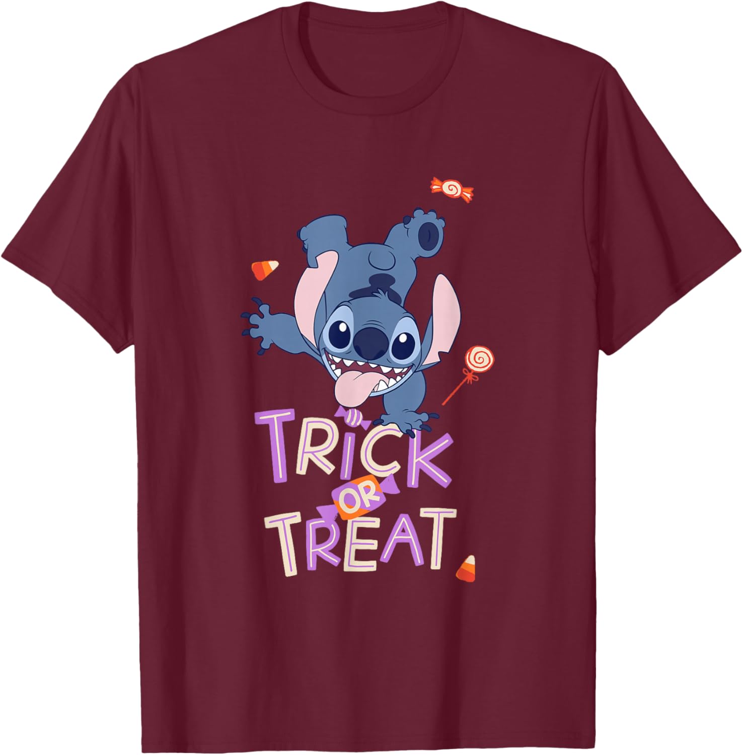 Cute Lilo & Stitch Halloween Trick or Treat T-Shirt for Kids and Adults - 4