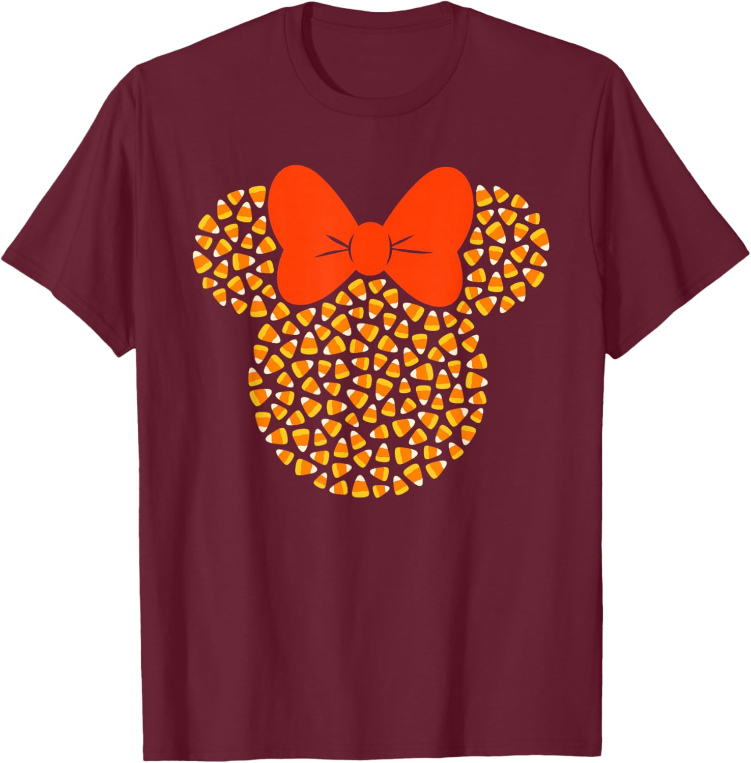 Disney Minnie Mouse Candy Corn Halloween T-Shirt for Fun Fall Celebrations - 9