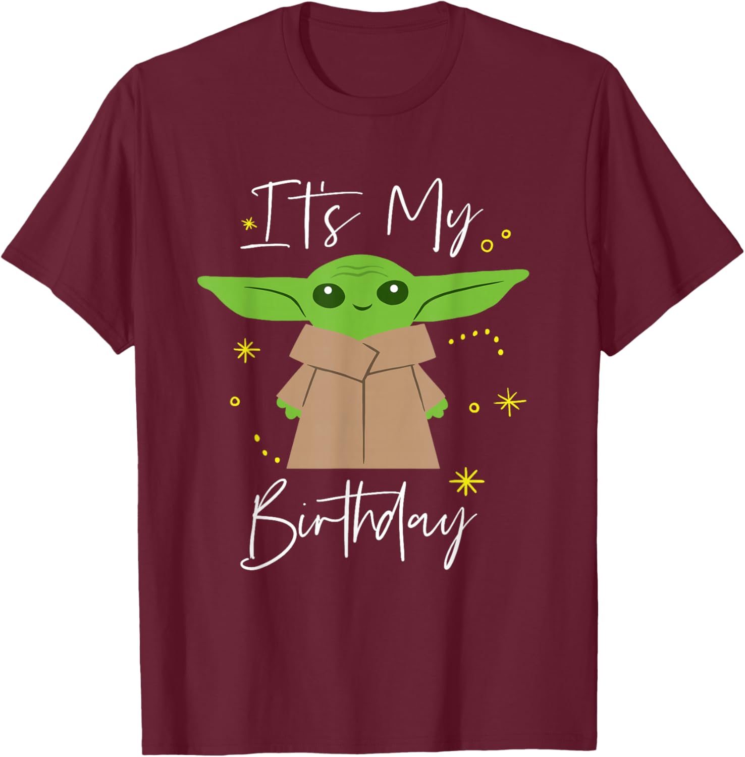 Star Wars The Mandalorian Baby Yoda Birthday T-Shirt for Fans - 2