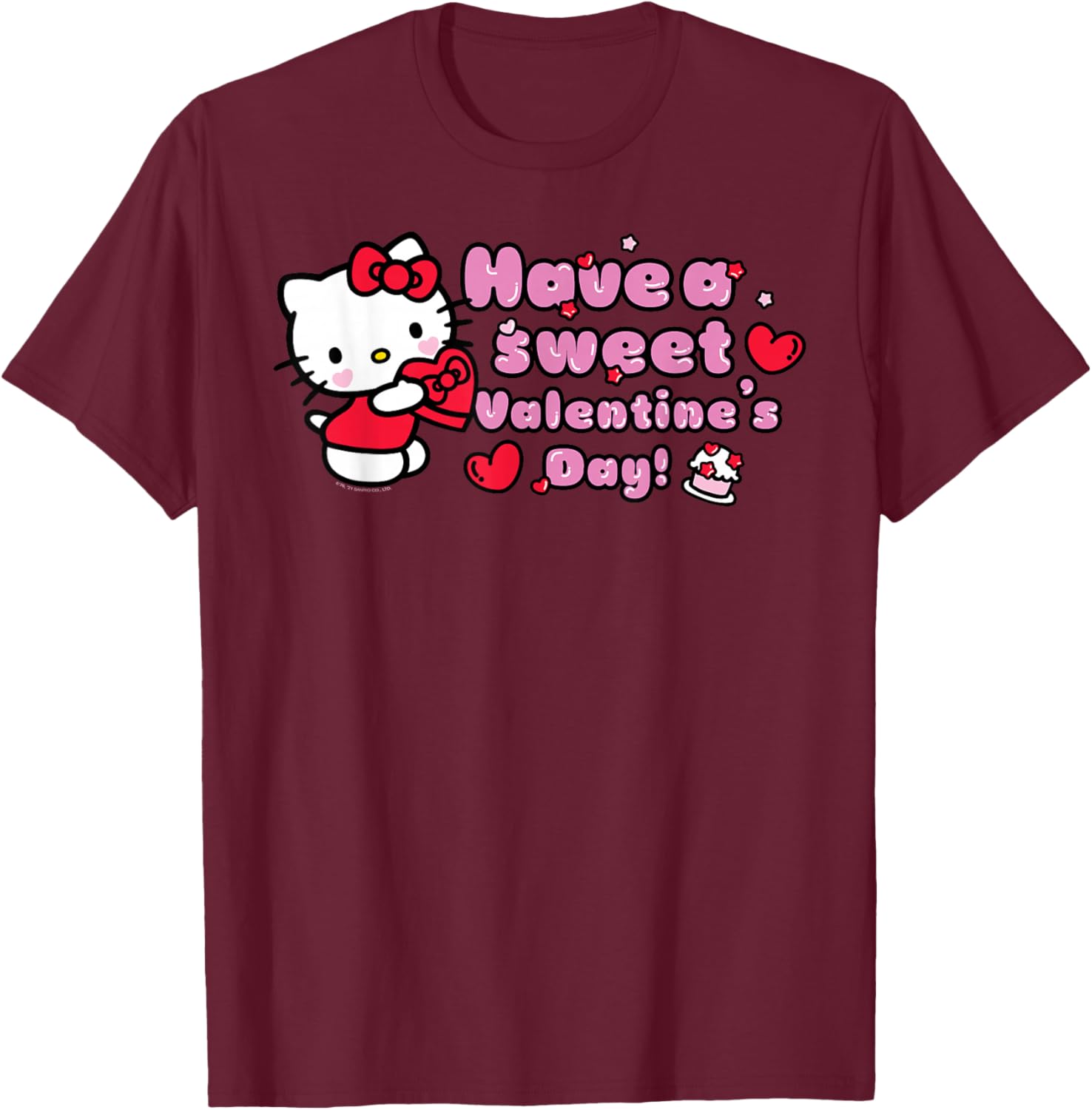 Hello Kitty Valentine's Day T-Shirt Cute and Sweet Gift for Her - 10