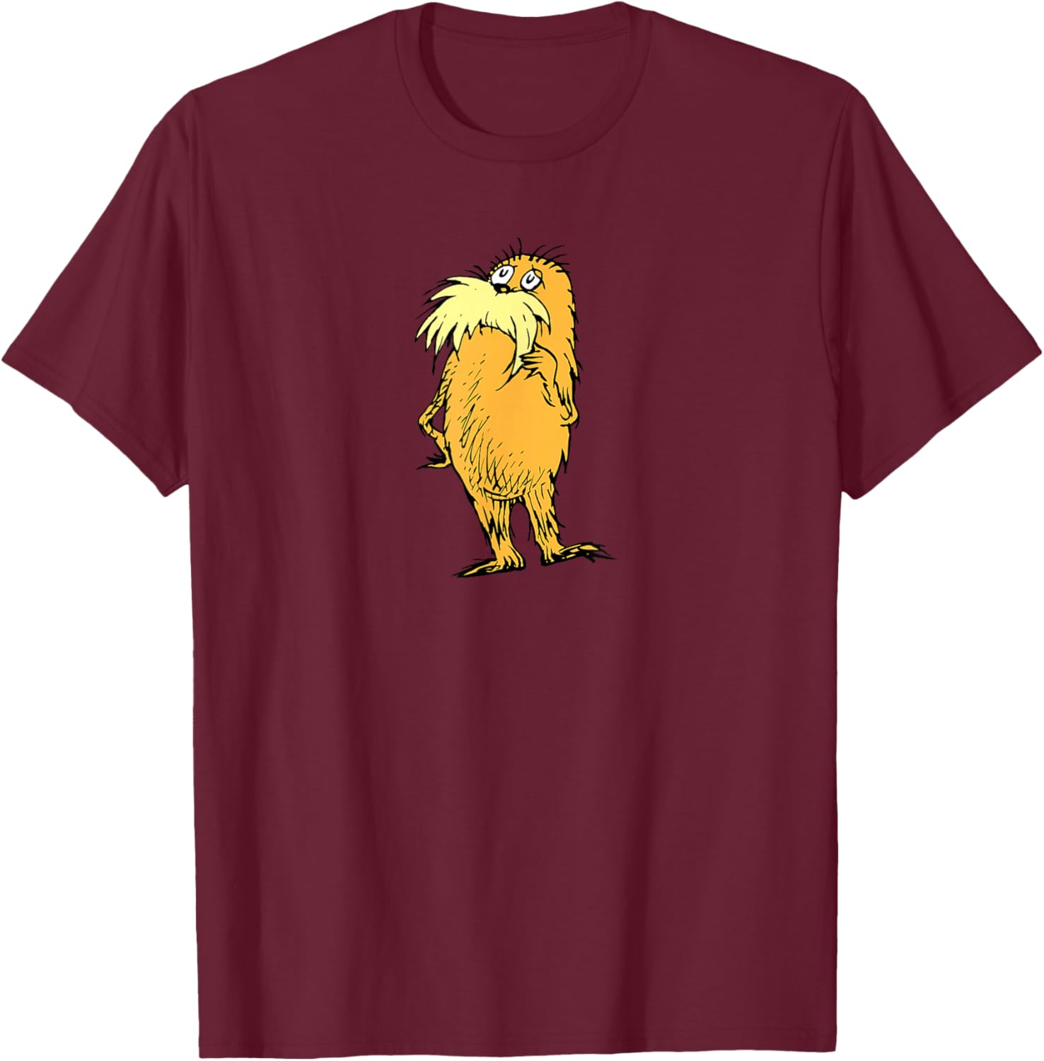 Dr. Seuss The Lorax Thinking T-Shirt for Kids and Adults - Fun Tee - 7