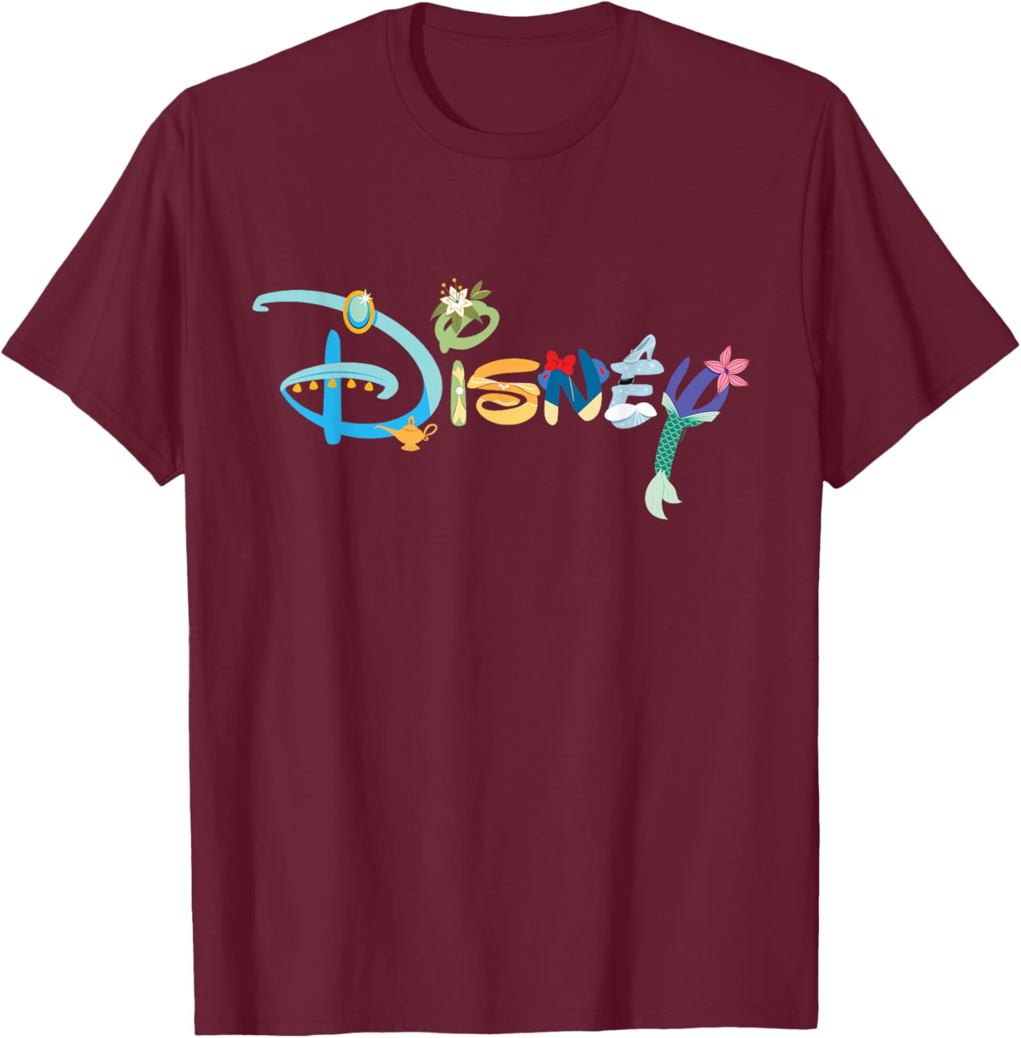 Disney Princess Classic Logo T-Shirt for Kids and Adults, Stylish Gift - 26
