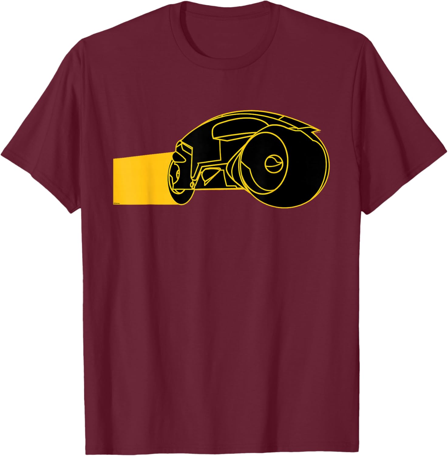 Disney TRON Vintage 1982 Light Cycle Graphic T-Shirt for Fans - 10
