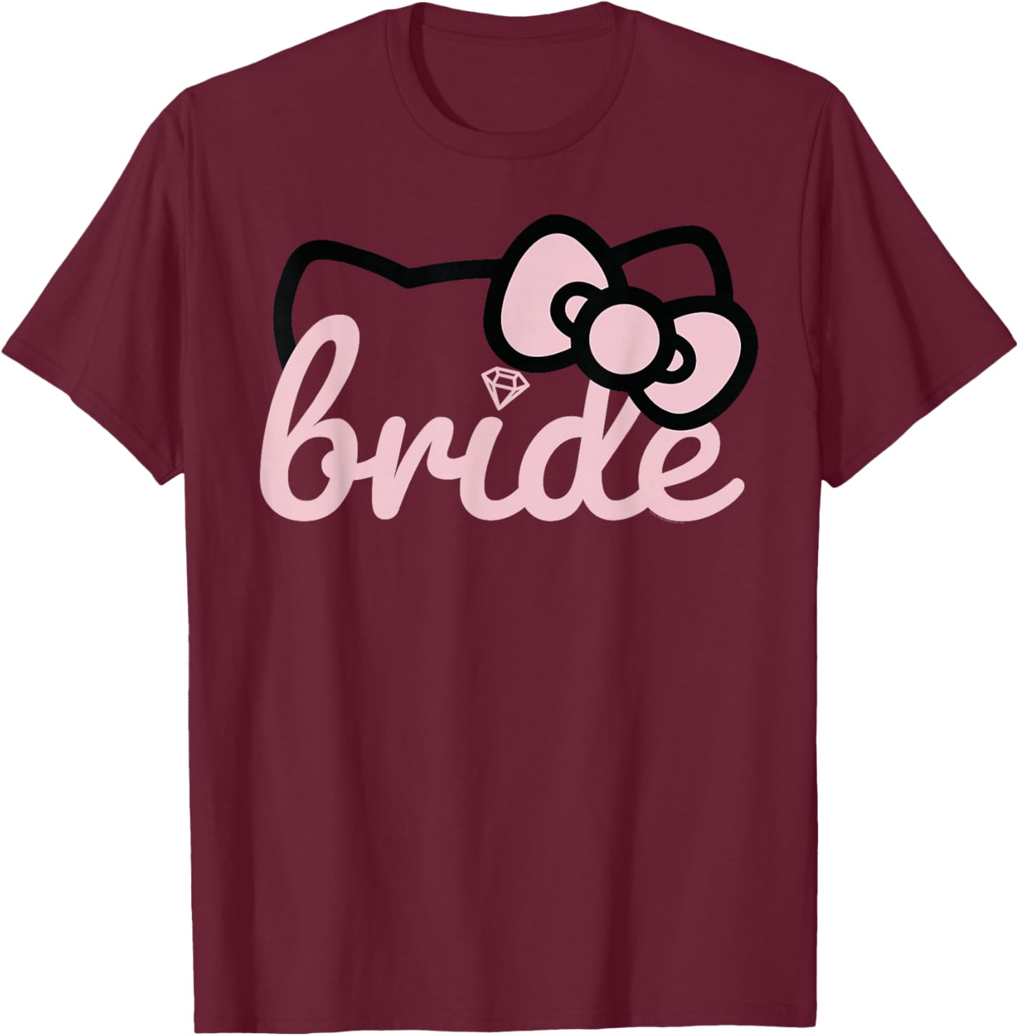 Hello Kitty Bride Wedding T-Shirt for Fun Bridal Party Celebrations - 9