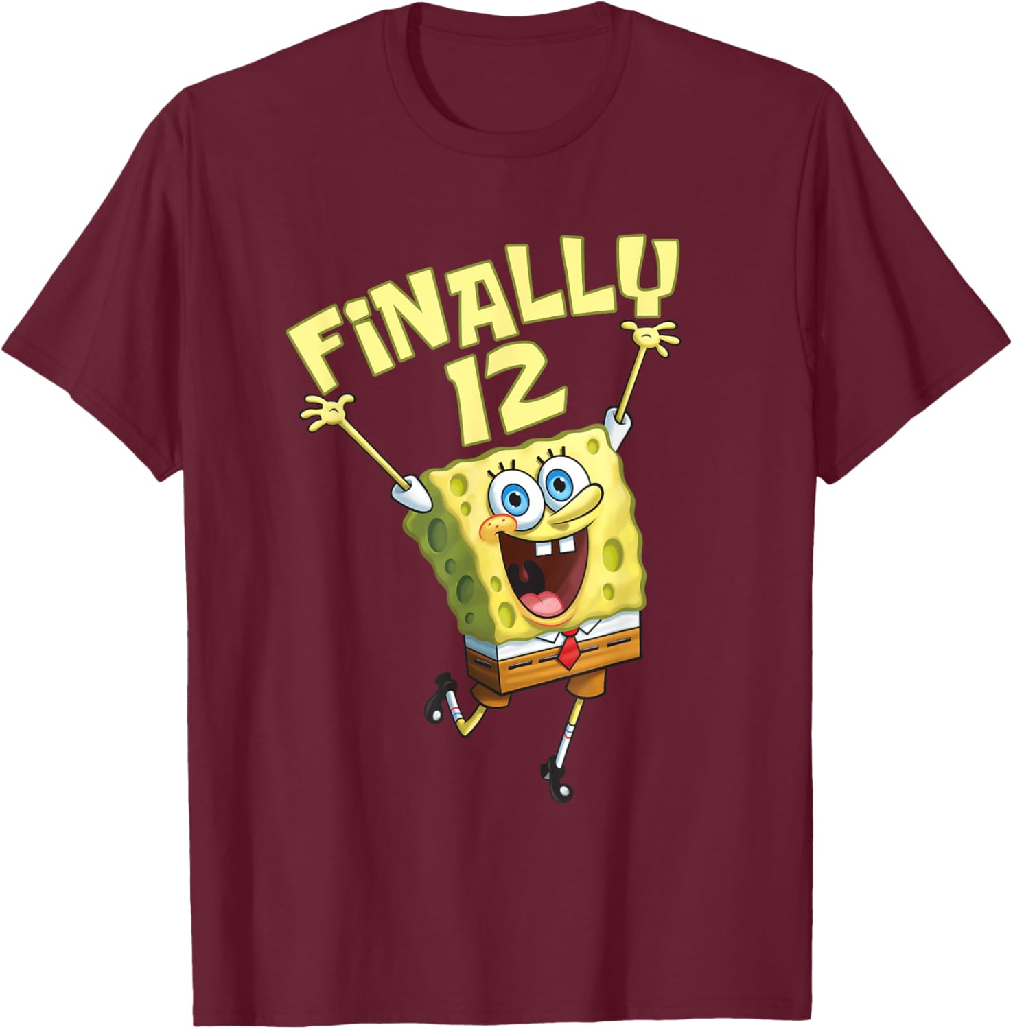Mademark x SpongeBob SquarePants 12th Birthday T-Shirt for Kids - 2