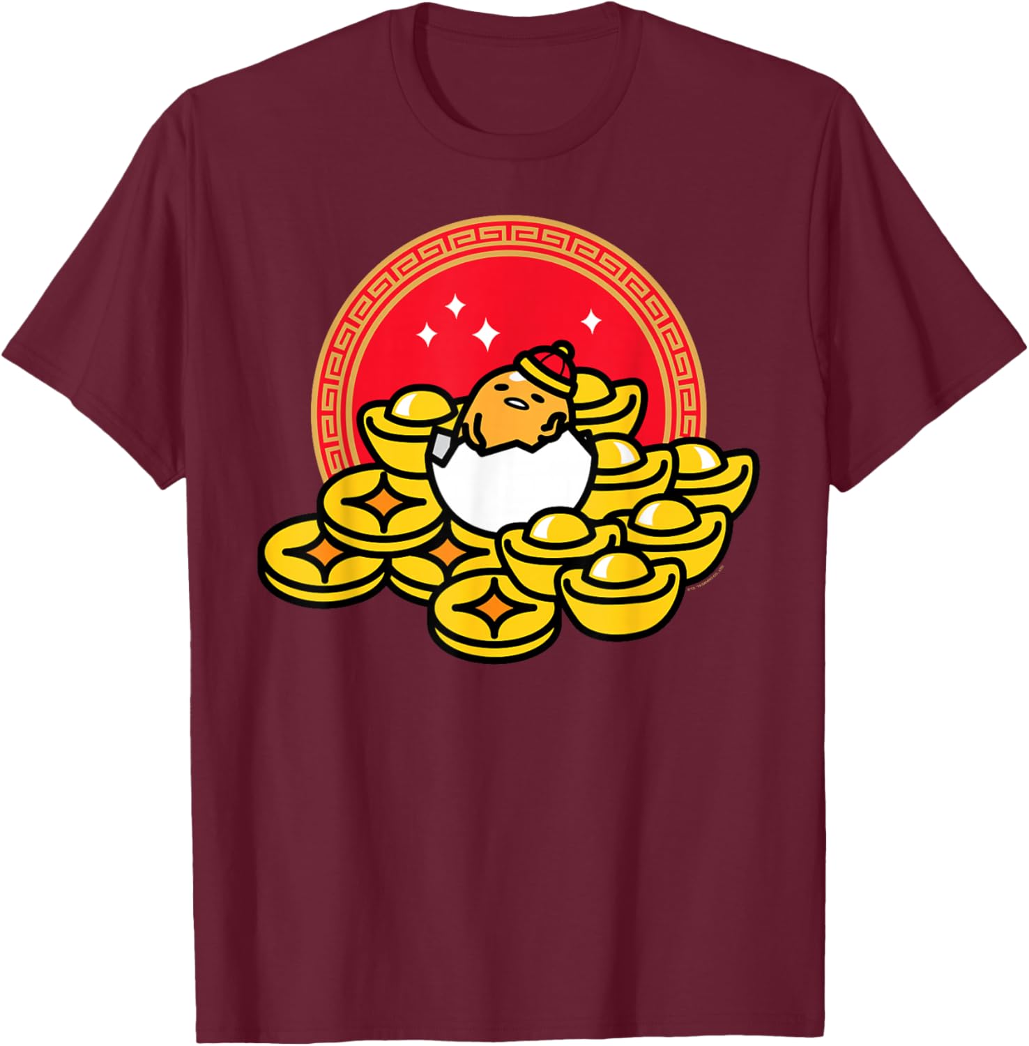 Gudetama the Lazy Egg Lunar New Year T-Shirt for a Festive Celebration - 22