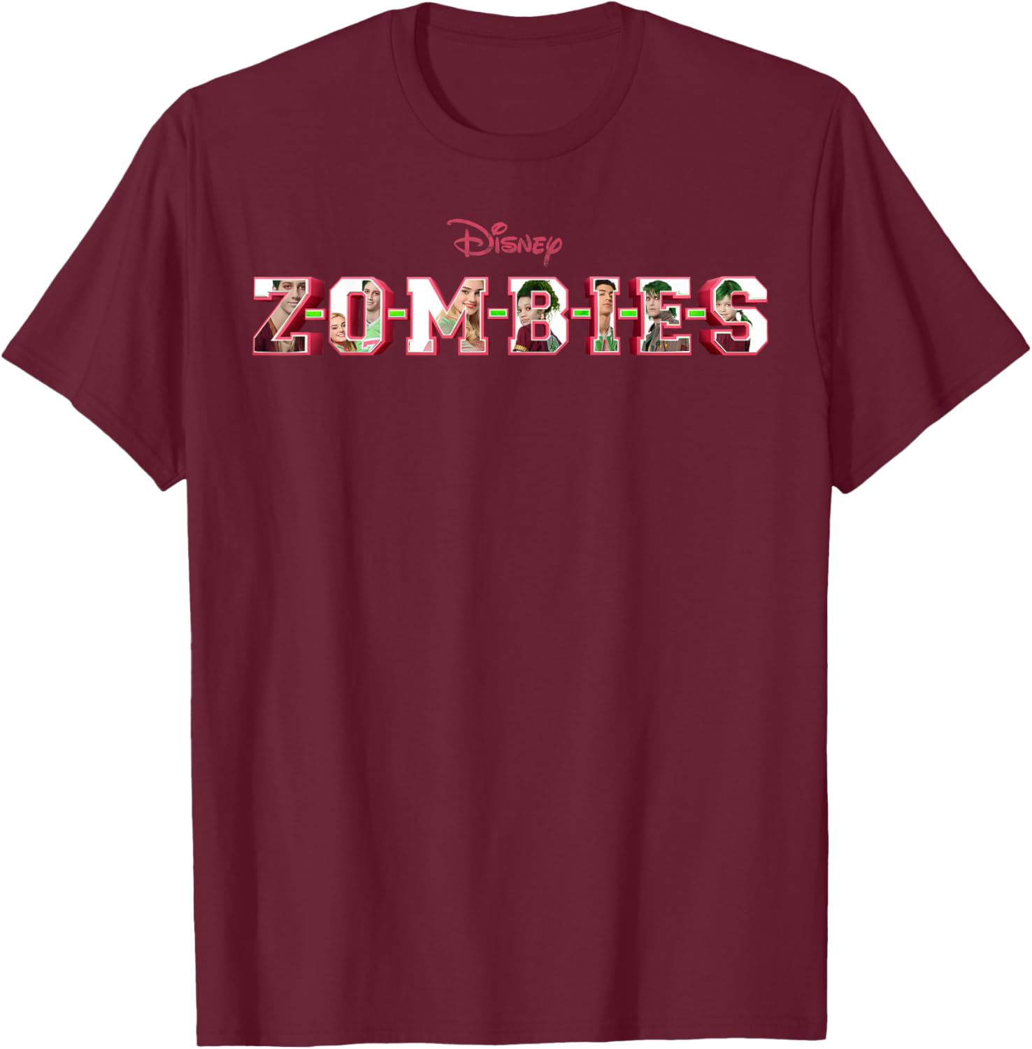 Zombies Movie Logo Character Fill T-Shirt for Fans and Collectors - 2