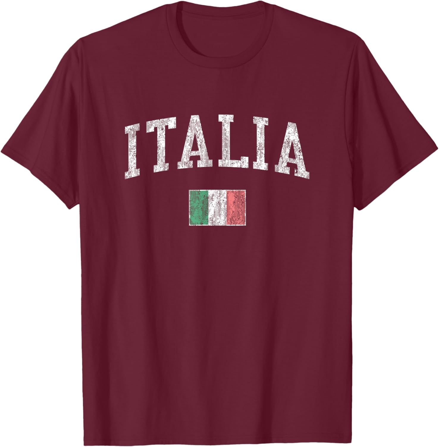 Vintage Italy T-Shirt with Italian Flag for Sports Fans and Travelers - 13