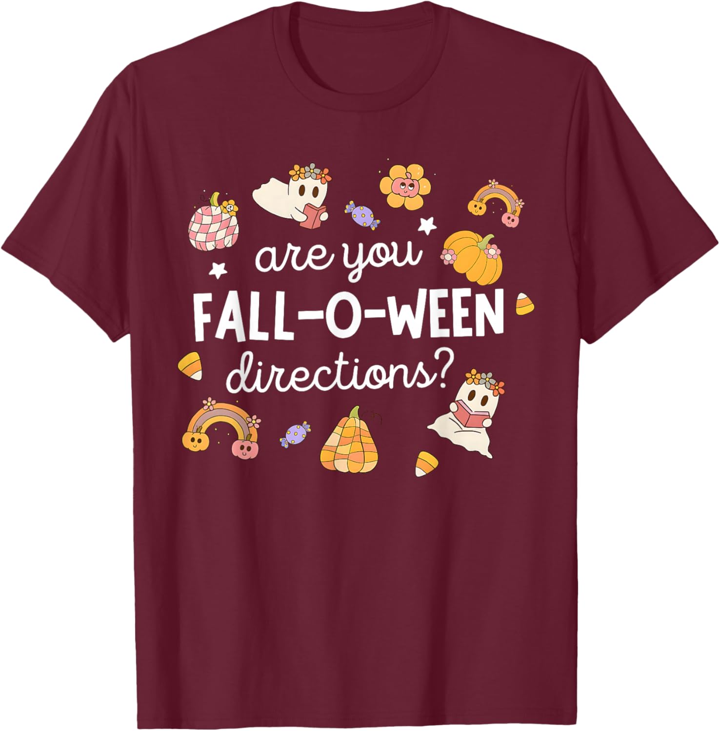 Funny Halloween Teacher Ghosts T-Shirt – Perfect for Fall Festivities - 2