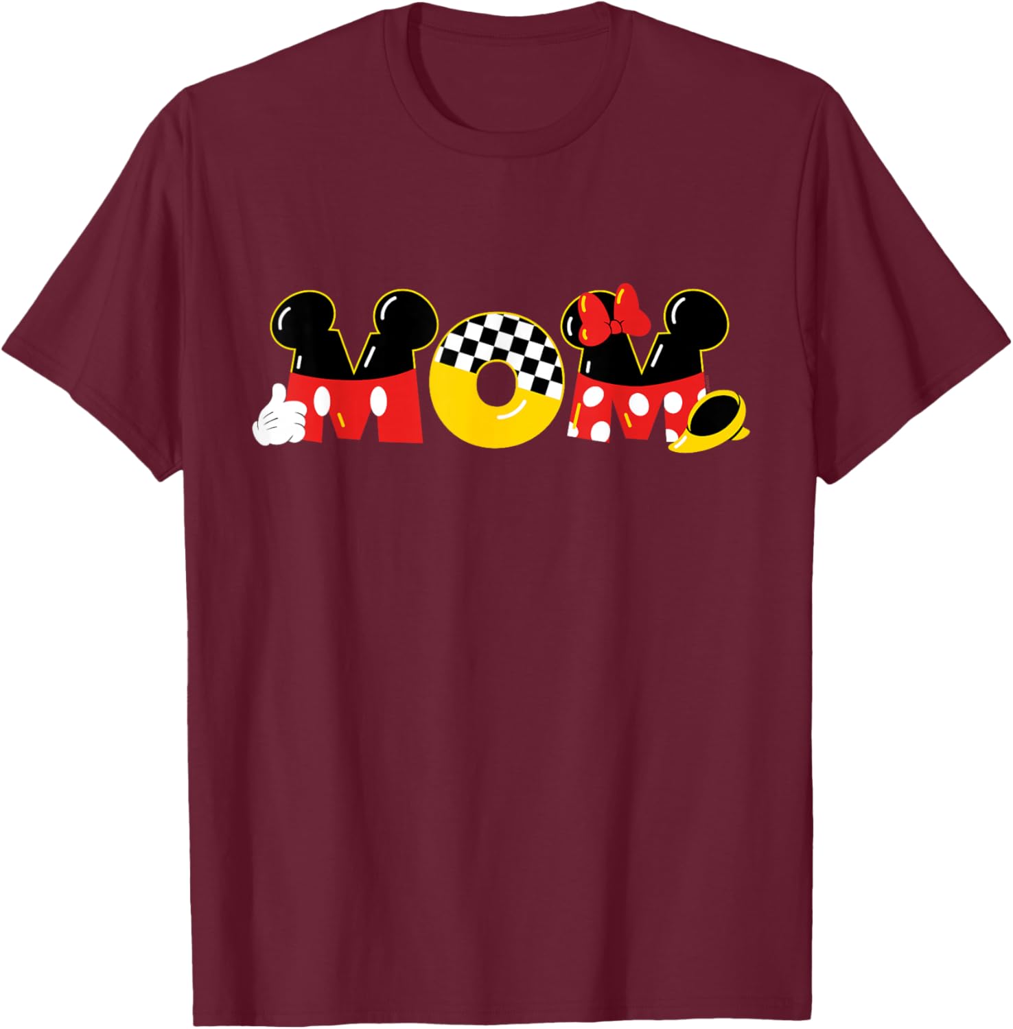Disney Mickey Minnie Mouse Mom Mother's Day Birthday T-Shirt Gift - 3