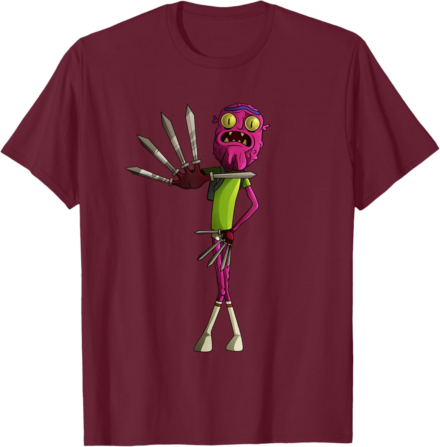 Mademark x Rick and Morty Scary Terry T-Shirt for Fun Fans - 10