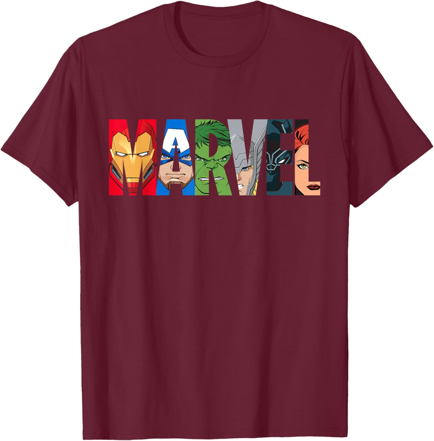 Marvel Avengers Super Heroes Logo T-Shirt for Fans and Collectors - 20