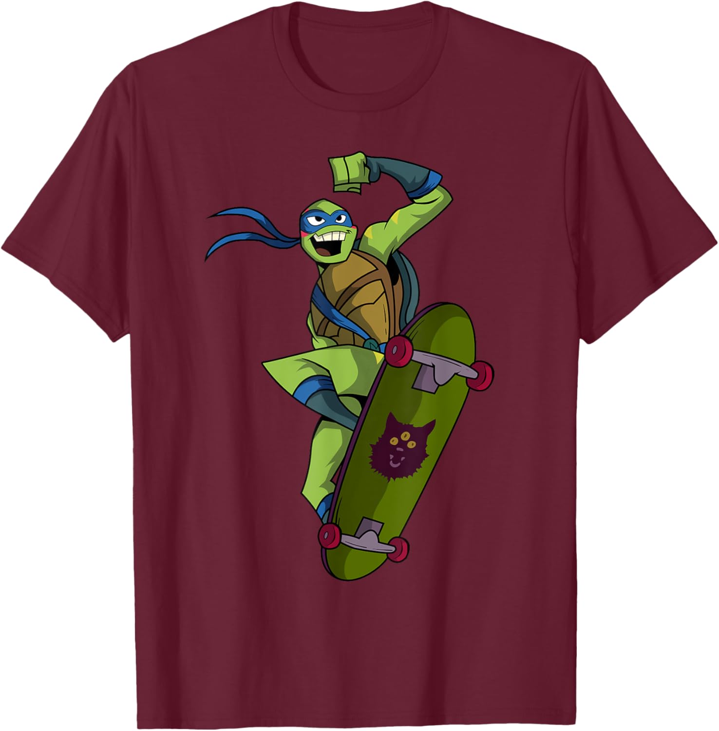 Mademark Teenage Mutant Ninja Turtles Leonardo Skateboard T-Shirt for Kids - 9