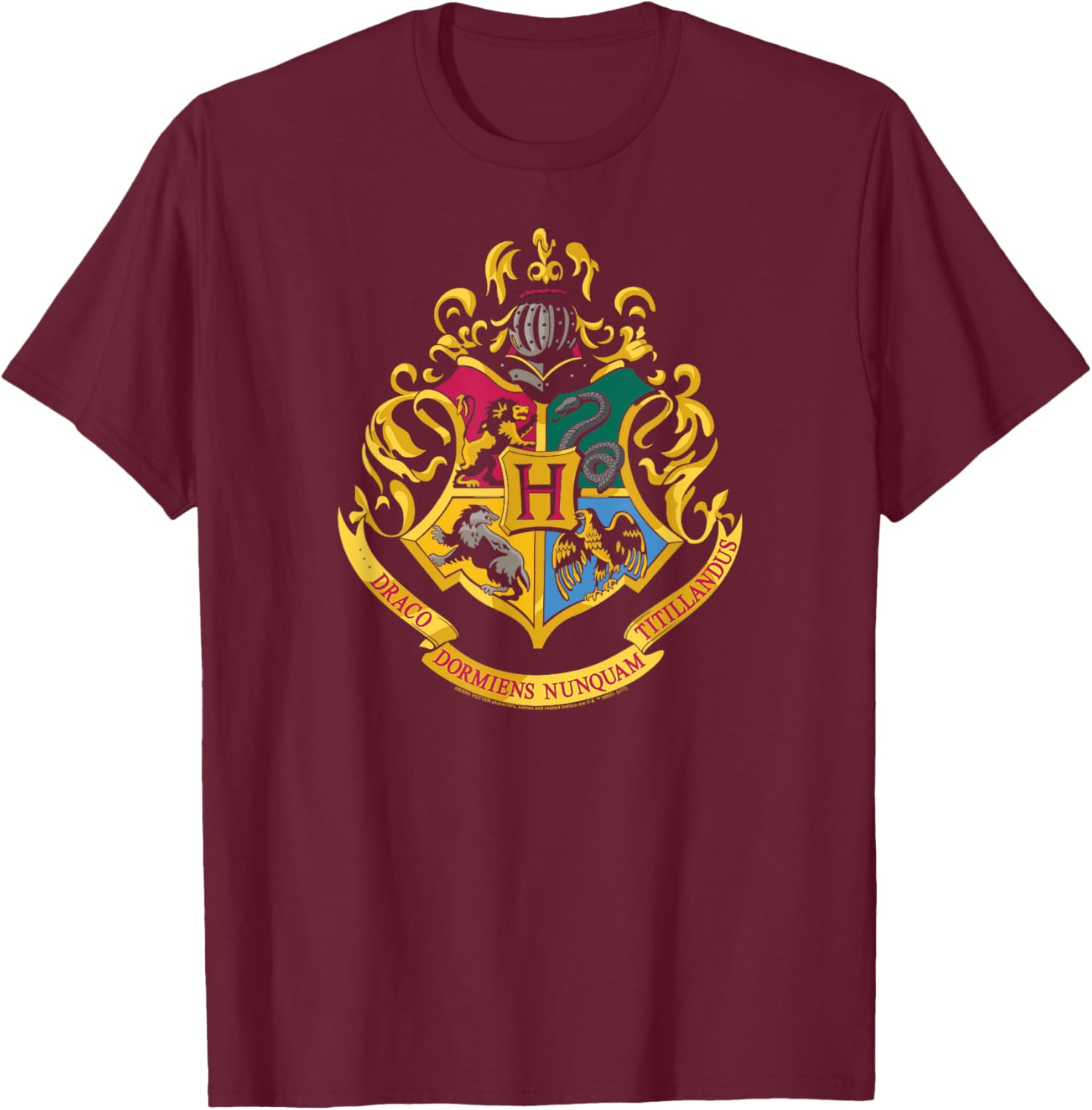 Harry Potter Hogwarts Crest T-Shirt for Fans of Magical Adventures - 10
