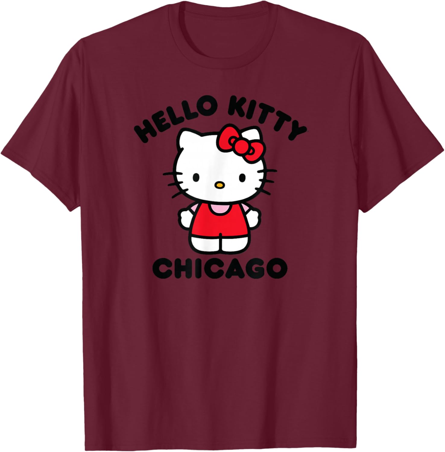 Hello Kitty Chicago T-Shirt for Fans of Cute Fashion and Fun Style - 3