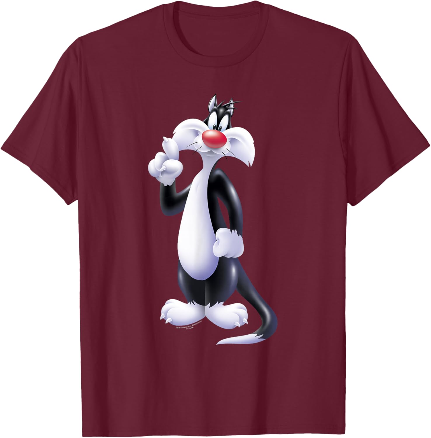 Looney Tunes Sylvester Airbrushed T-Shirt for Fun and Stylish Outfits - 6