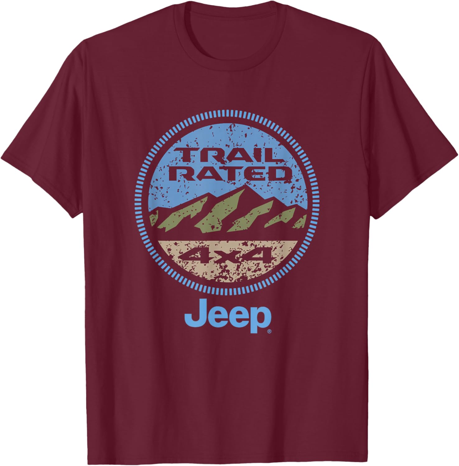 Jeep Trail Rated T-Shirt - Cool Off-Roading Apparel for Adventure Lovers - 6