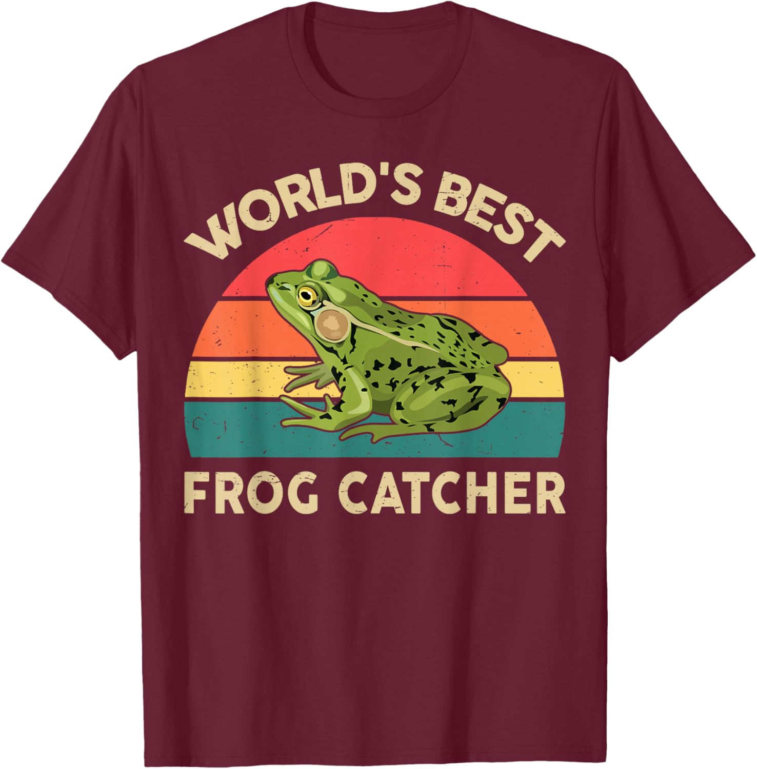 Funny Frog Catcher T-Shirt for Toddler Boys - Kids Graphic Tee - 6