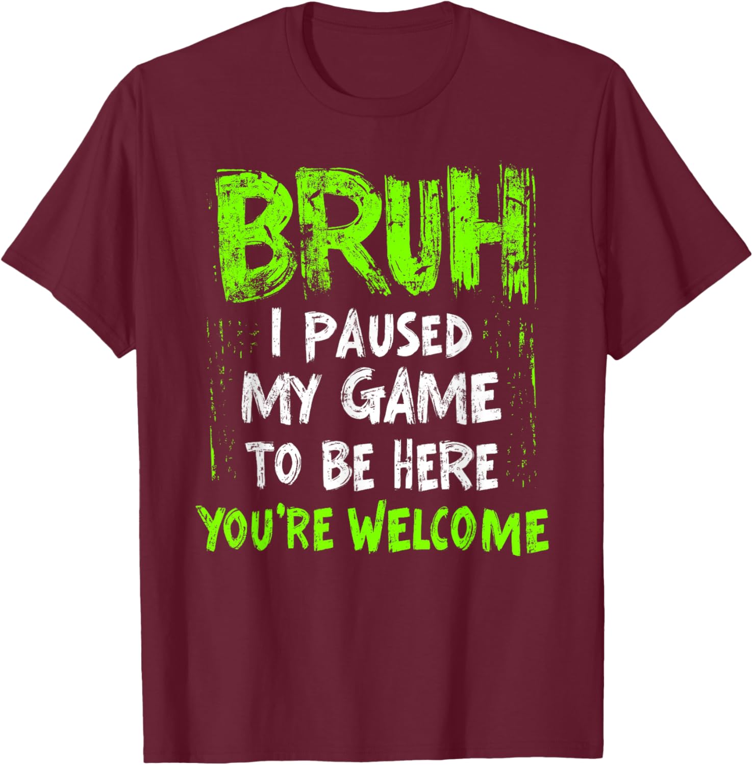 Funny Gamer T-Shirt for Teen Boys I Paused My Game Cool Video Game Tee - 12