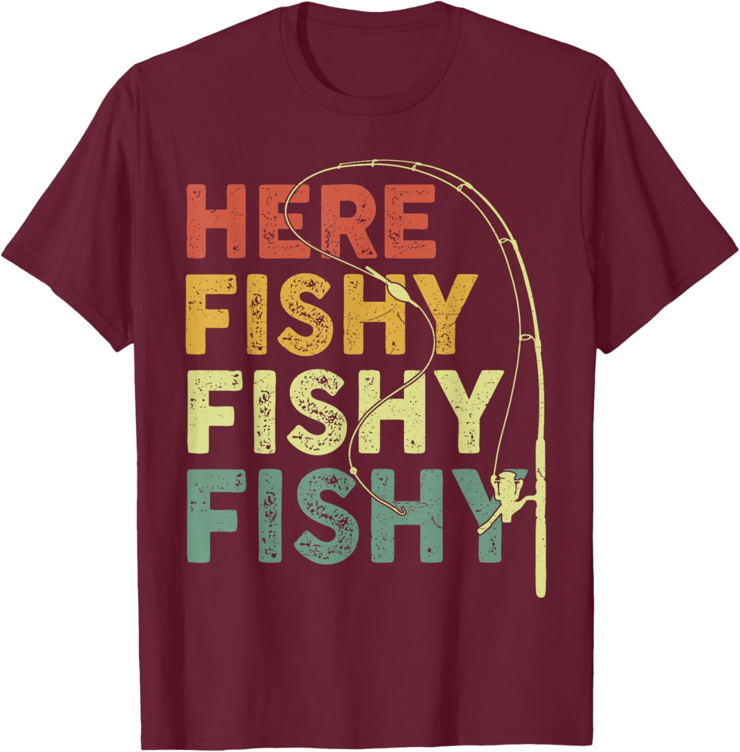 Funny Fishy Bass Dad Graphic T-Shirt for Fishing Lovers and Adventures - 17