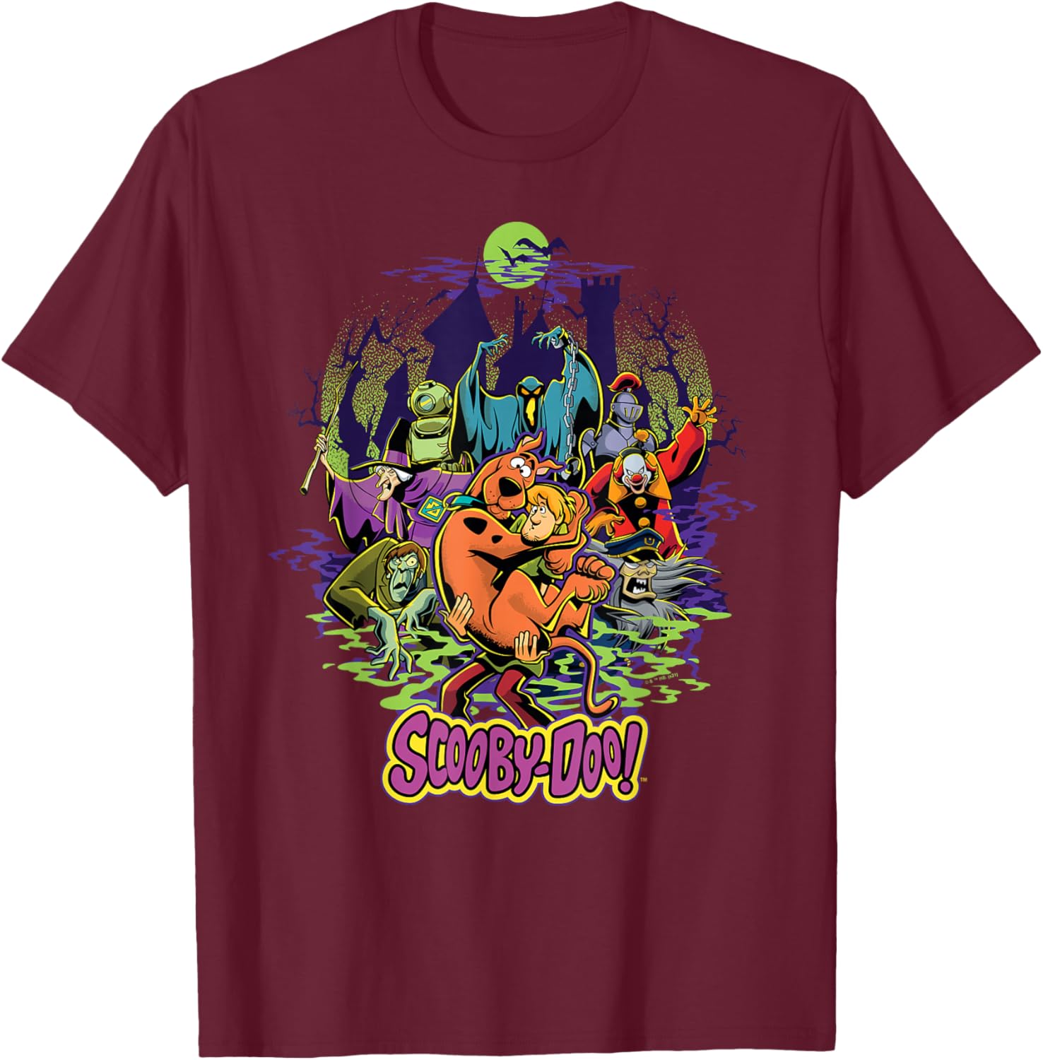 Scooby-Doo and Shaggy Monster Chase T-Shirt for Fun Adventures - 3