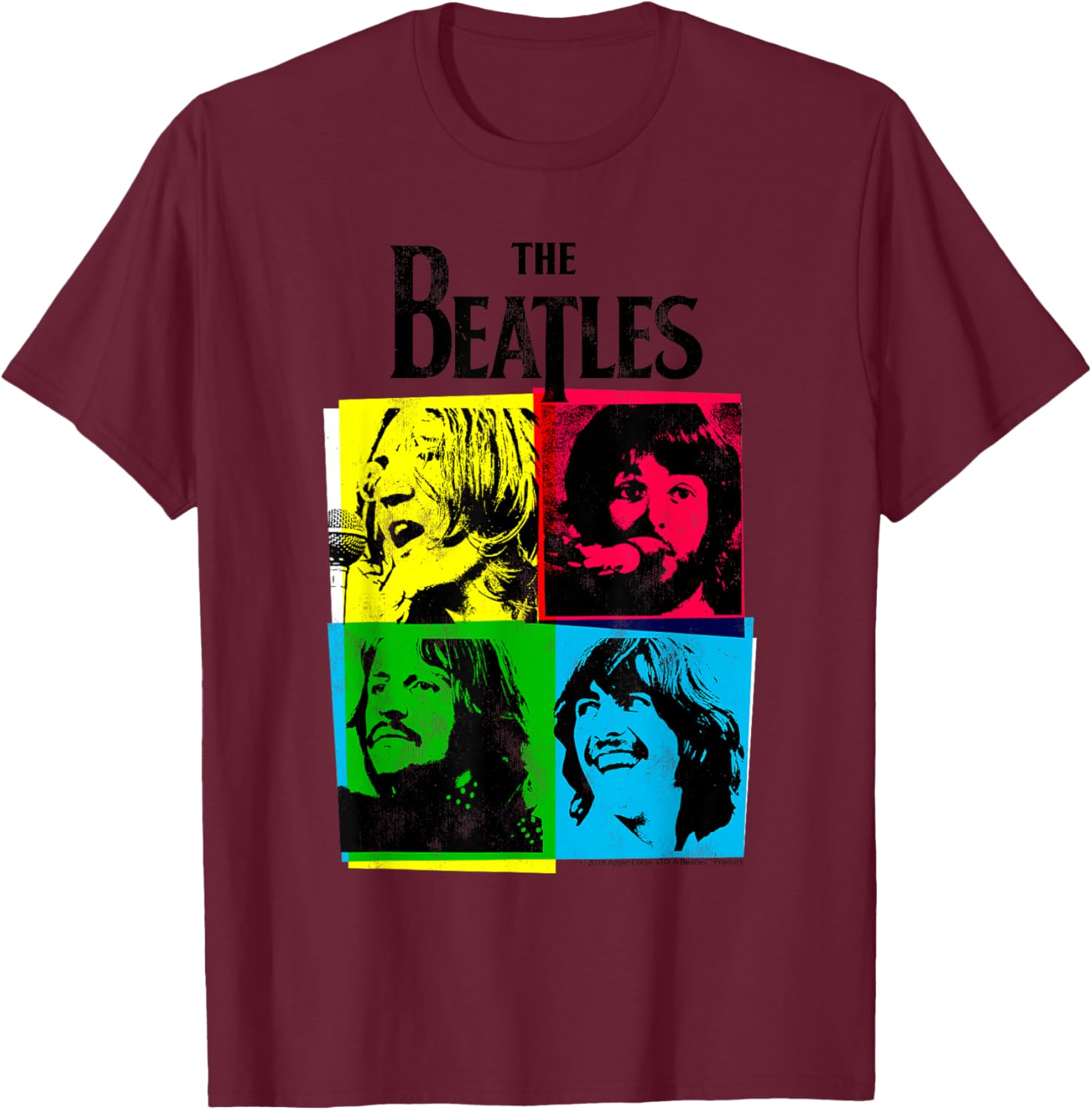 CMYK Beatles Graphic T-Shirt for Music Lovers - Stylish Casual Wear - 8
